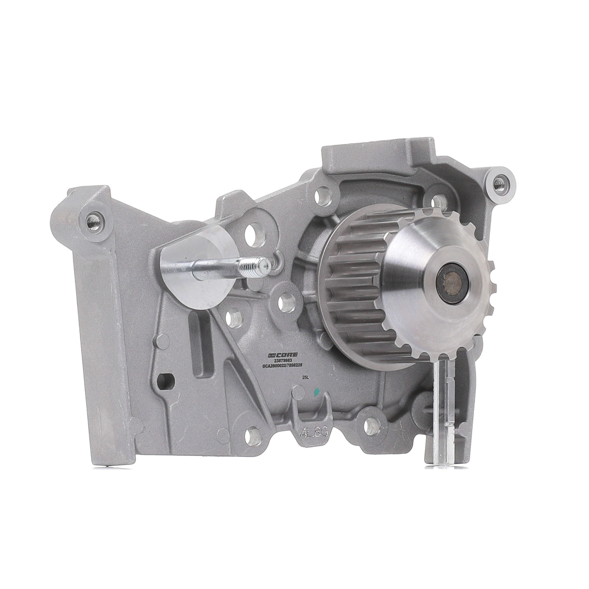 goCORE GCA2600022 Water pump Number of Teeth: 20, with studs, Metal, for timing belt drive