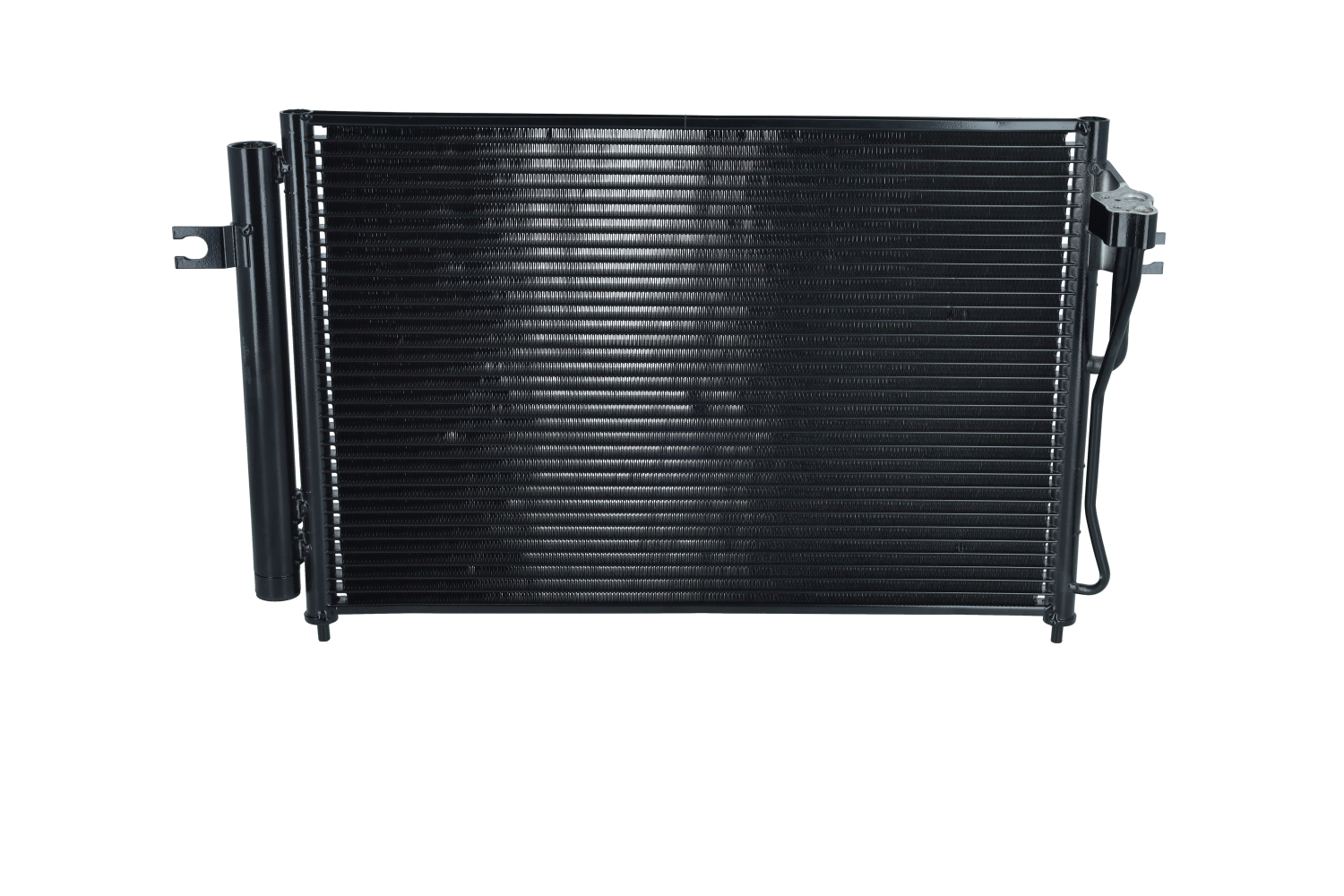 NRF Quality Grade: Easy Fit, EASY FIT 35475 Air conditioning condenser with dryer, with seal ring, 12,9mm, 8,2mm, Aluminium, 495mm