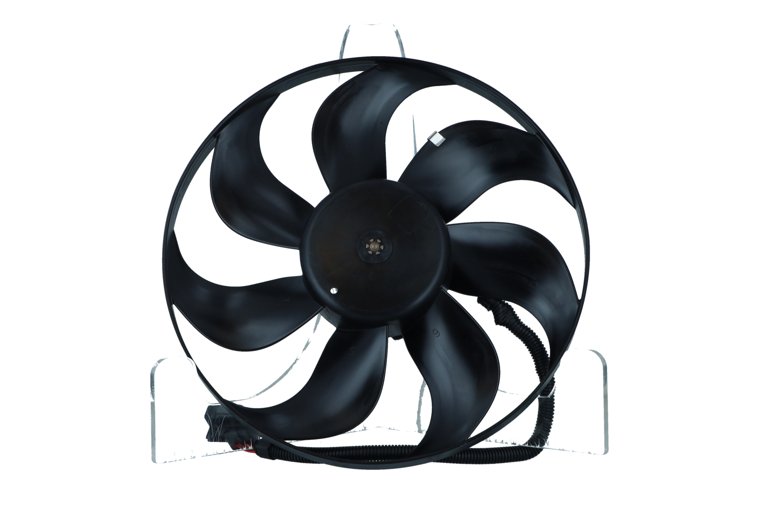 NRF 47204 Fan, radiator D1: 350 mm, 12V, 100W, without radiator fan shroud