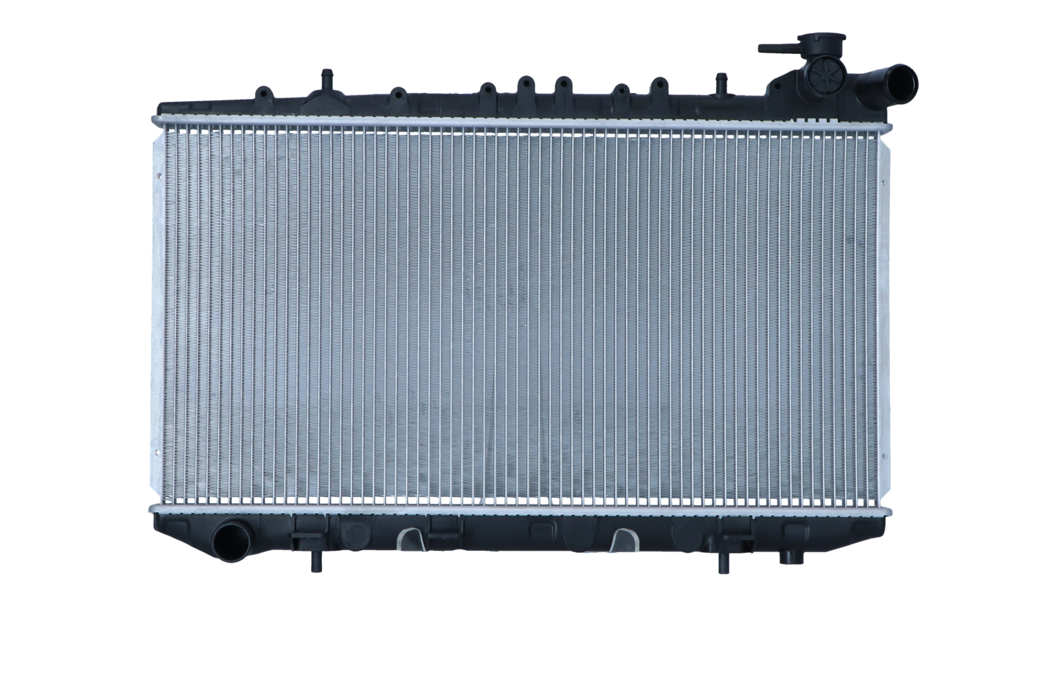 NRF 50134 Engine radiator Aluminium, 648 x 340 x 16 mm, Brazed cooling fins