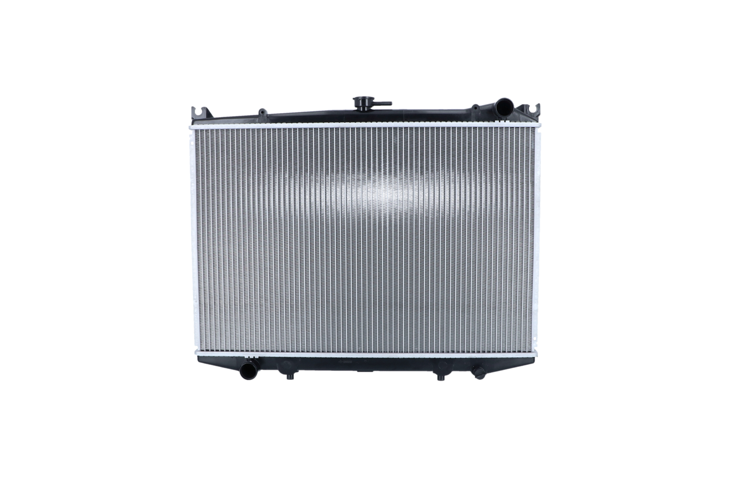 NRF 503492 Engine radiator Aluminium, 646 x 430 x 32 mm, Brazed cooling fins