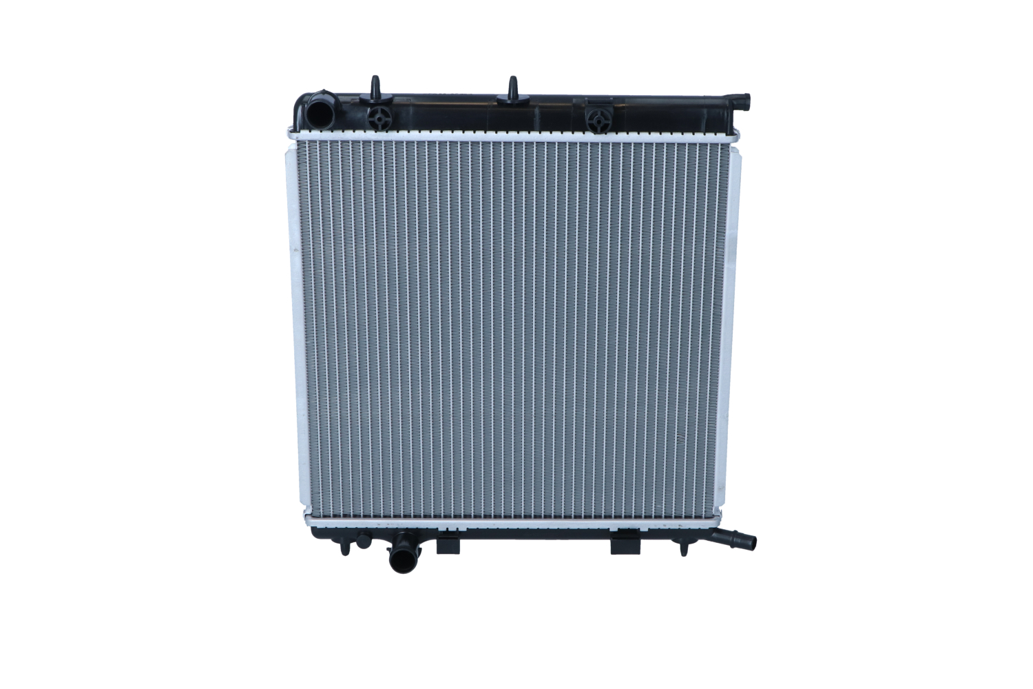 NRF 50430 Engine radiator Aluminium, 403 x 380 x 26 mm, Brazed cooling fins