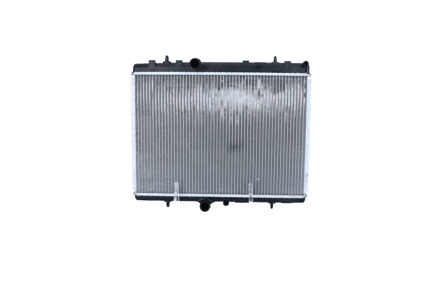 NRF EASY FIT 50437 Engine radiator Aluminium, 554 x 380 x 29 mm, with mounting parts, Brazed cooling fins