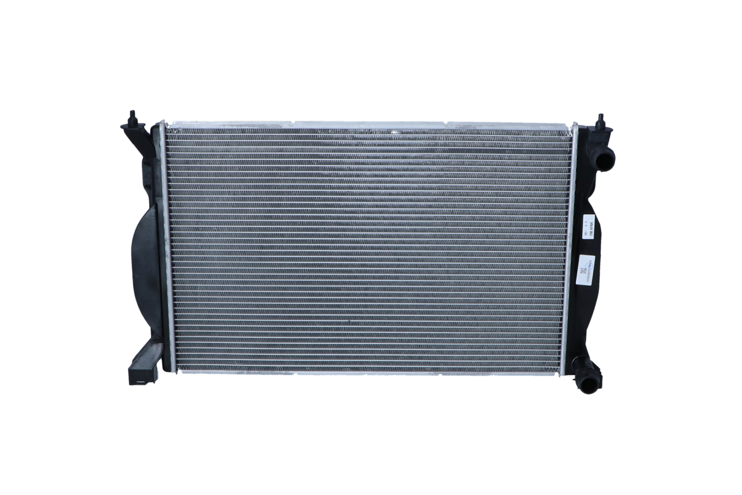 NRF EASY FIT 50539 Engine radiator Aluminium, 631 x 408 x 26 mm, with seal ring, Brazed cooling fins