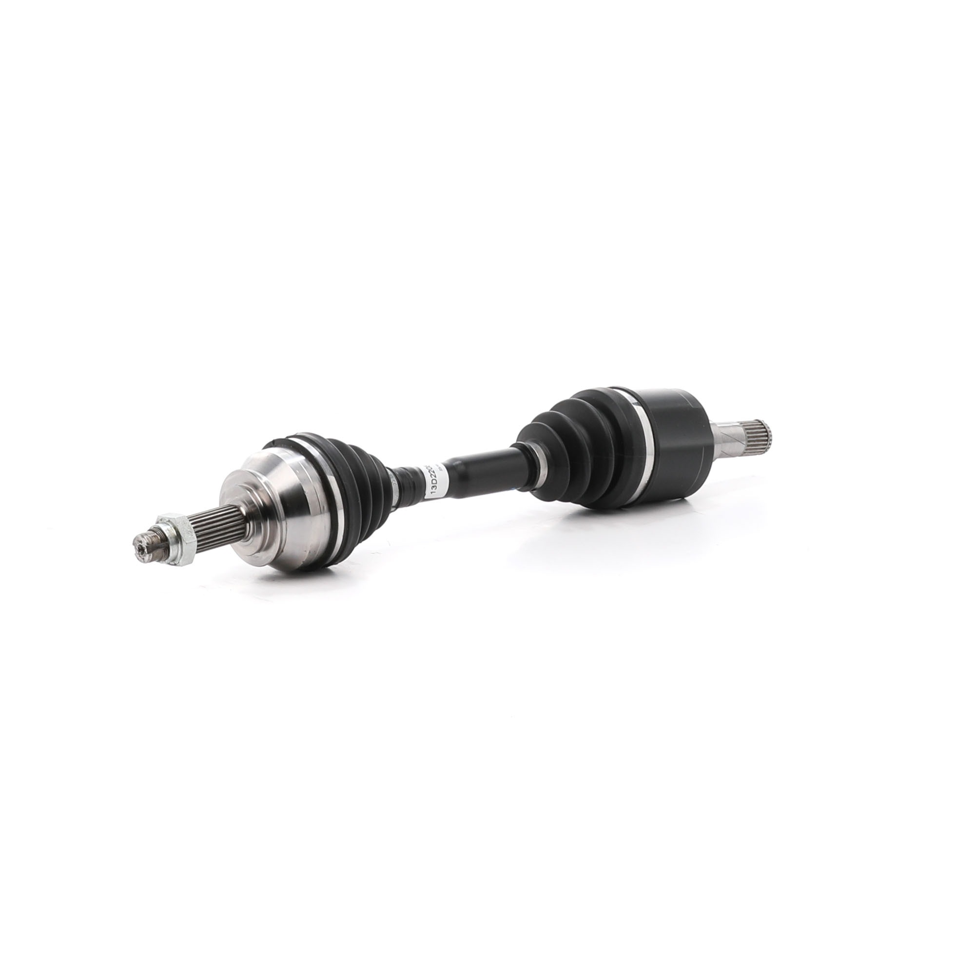 RIDEX REMAN 13D2208R Drive shaft Front Axle Left, 590mm, 6-Speed Manual Transmission