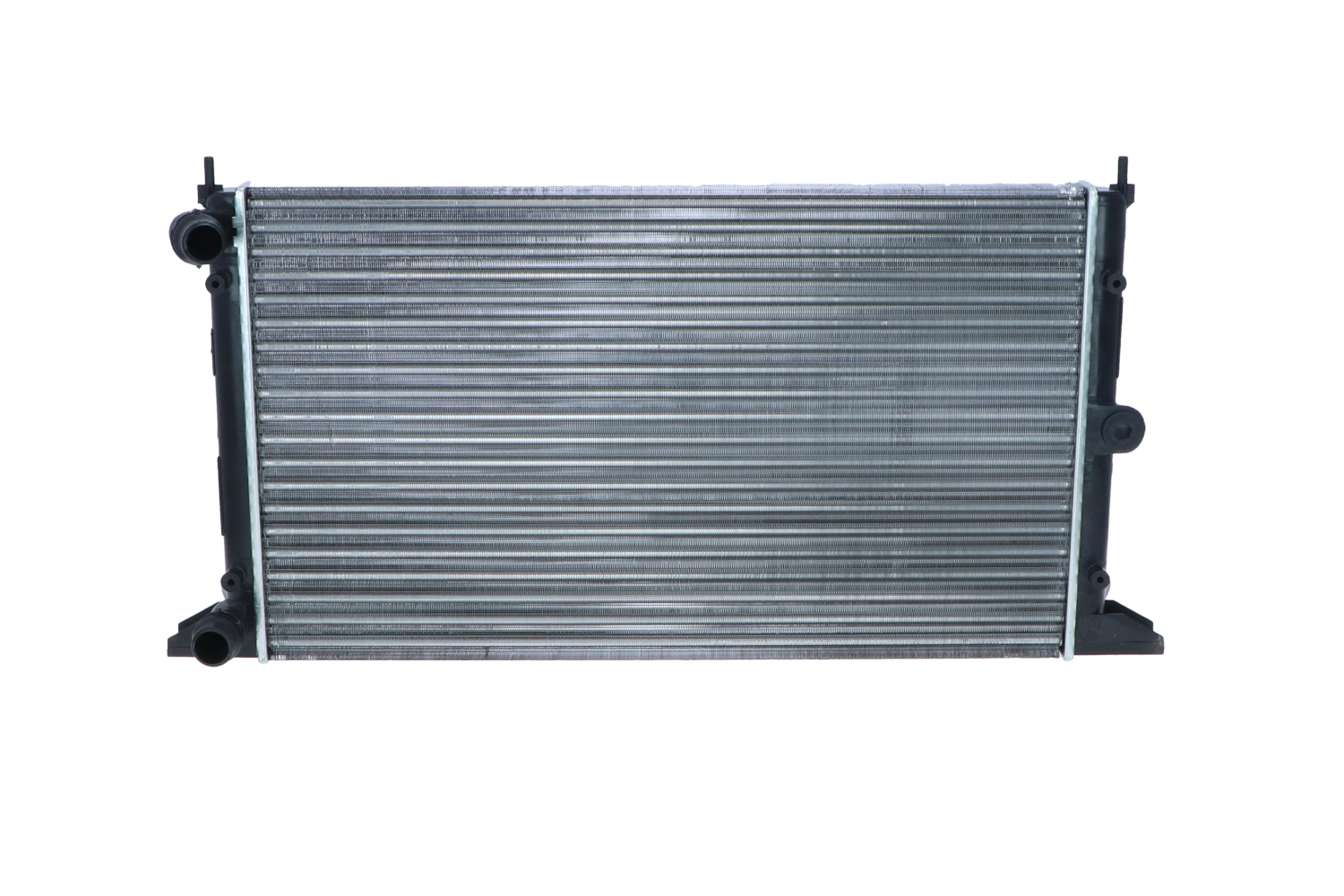 NRF EASY FIT 50592 Engine radiator Aluminium, 635 x 378 x 34 mm, with seal ring, Mechanically jointed cooling fins
