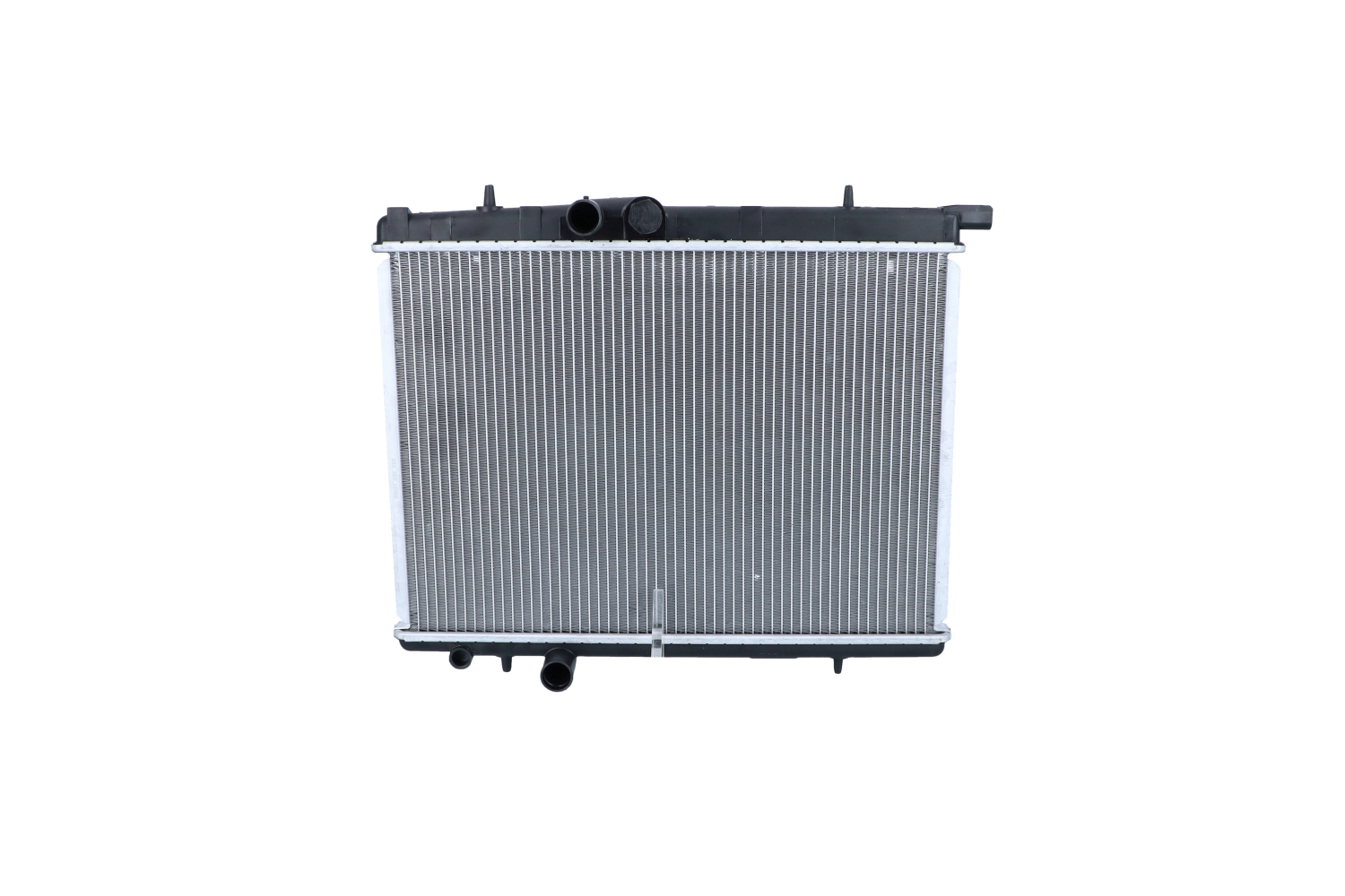 NRF 509525 Engine radiator Aluminium, 534 x 380 x 24 mm, Brazed cooling fins