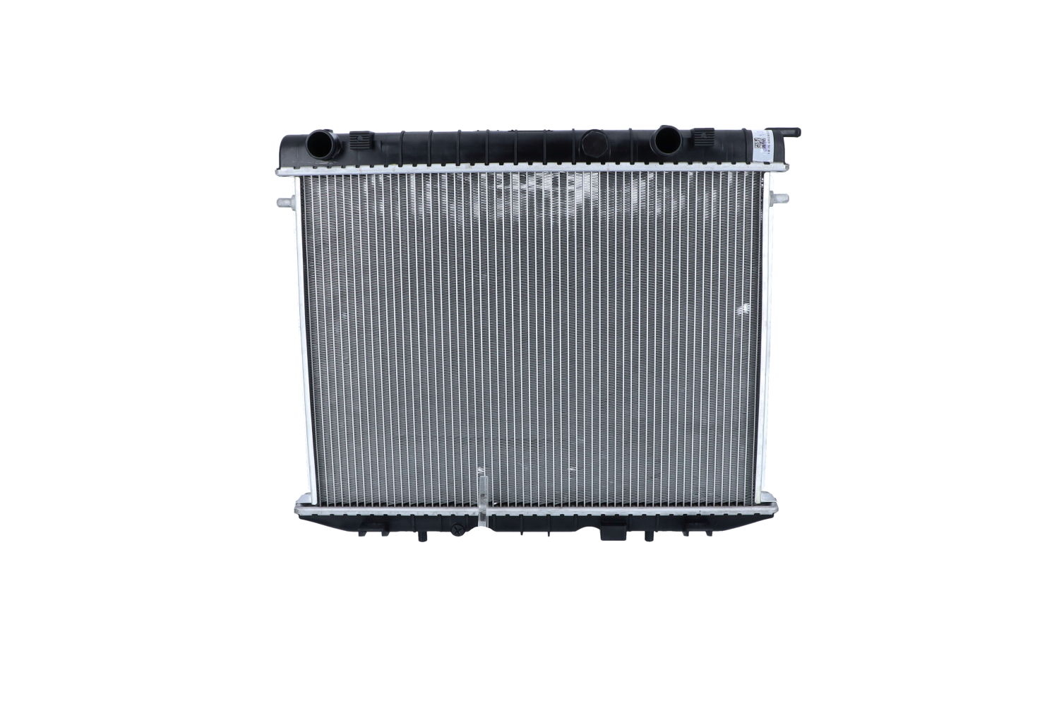 NRF 509532 Engine radiator Aluminium, 584 x 423 x 34 mm, with mounting parts, Brazed cooling fins