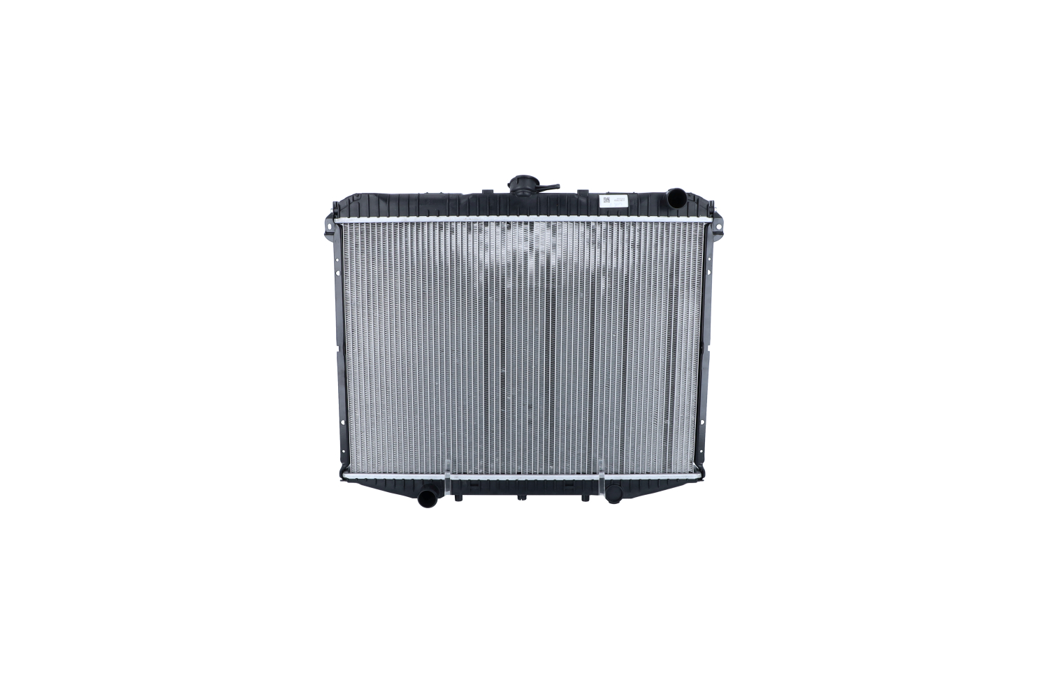 NRF 509533 Engine radiator Aluminium, 671 x 455 x 36 mm, Brazed cooling fins