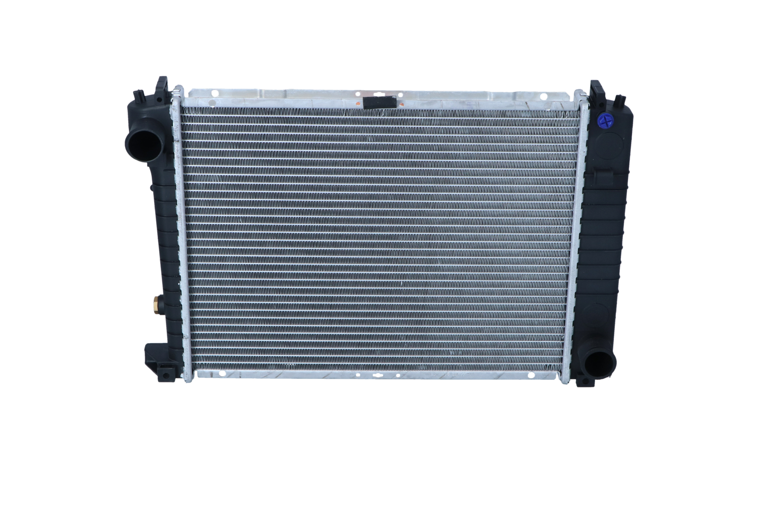 NRF 51349 Engine radiator Aluminium, 440 x 327 x 30 mm, with mounting parts, Brazed cooling fins