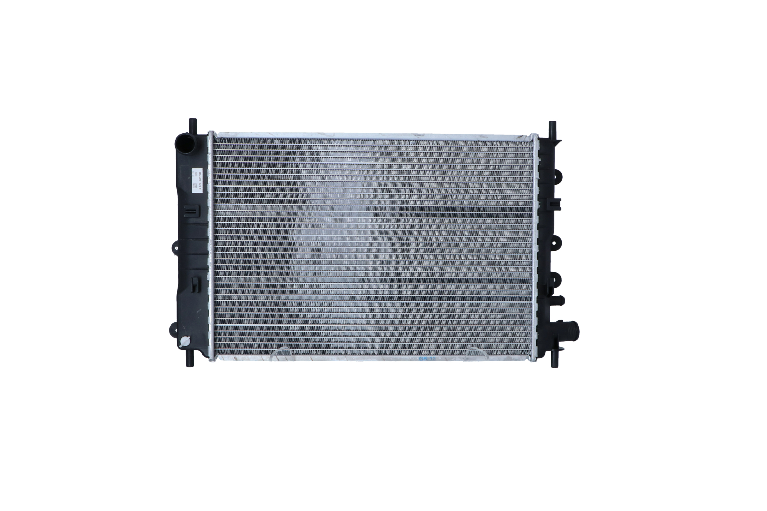 NRF EASY FIT 514436 Engine radiator Aluminium, 524 x 356 x 34 mm, with mounting parts, Brazed cooling fins