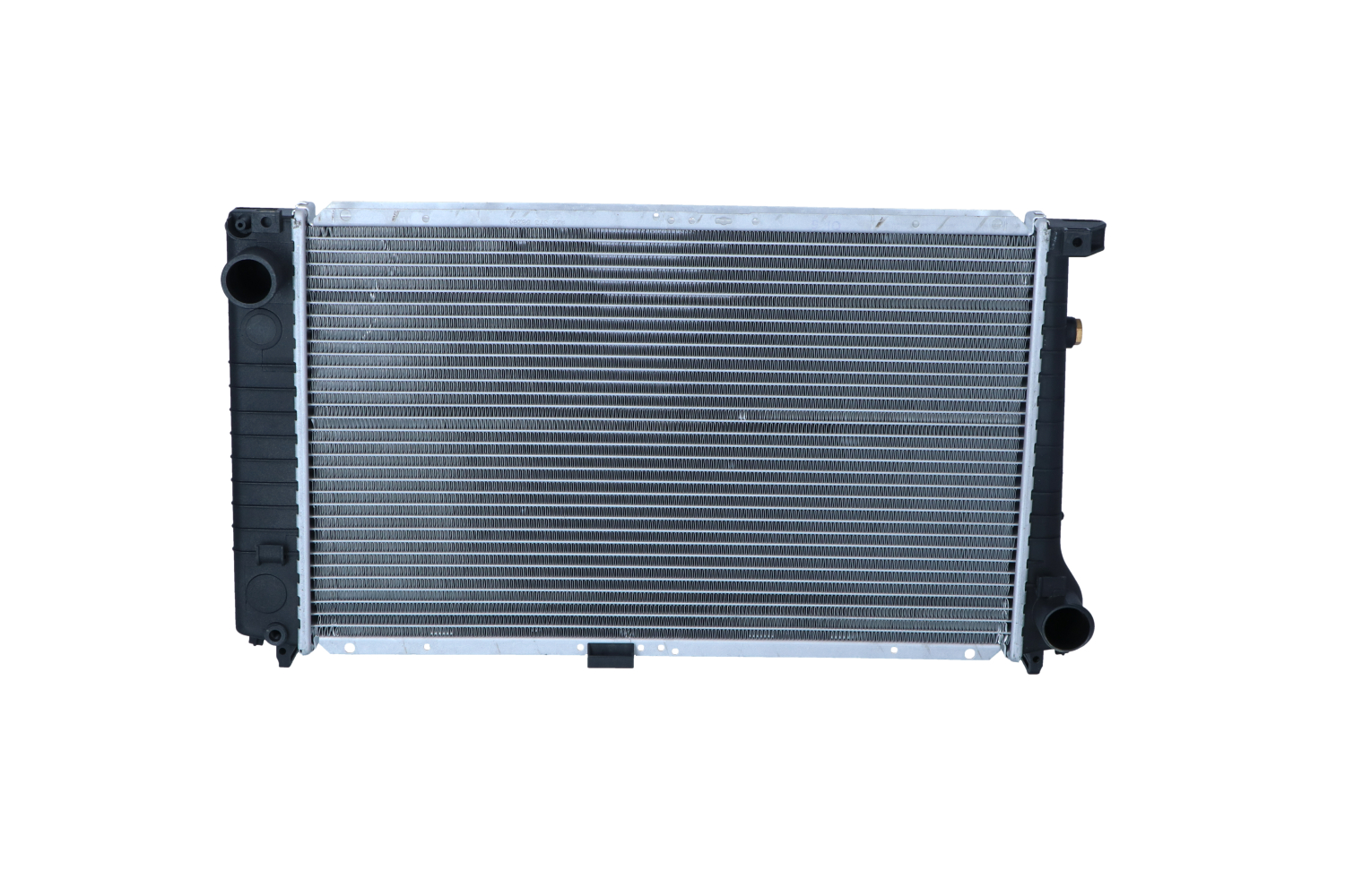 NRF 51568 Engine radiator Aluminium, 550 x 358 x 45 mm, with mounting parts, Brazed cooling fins