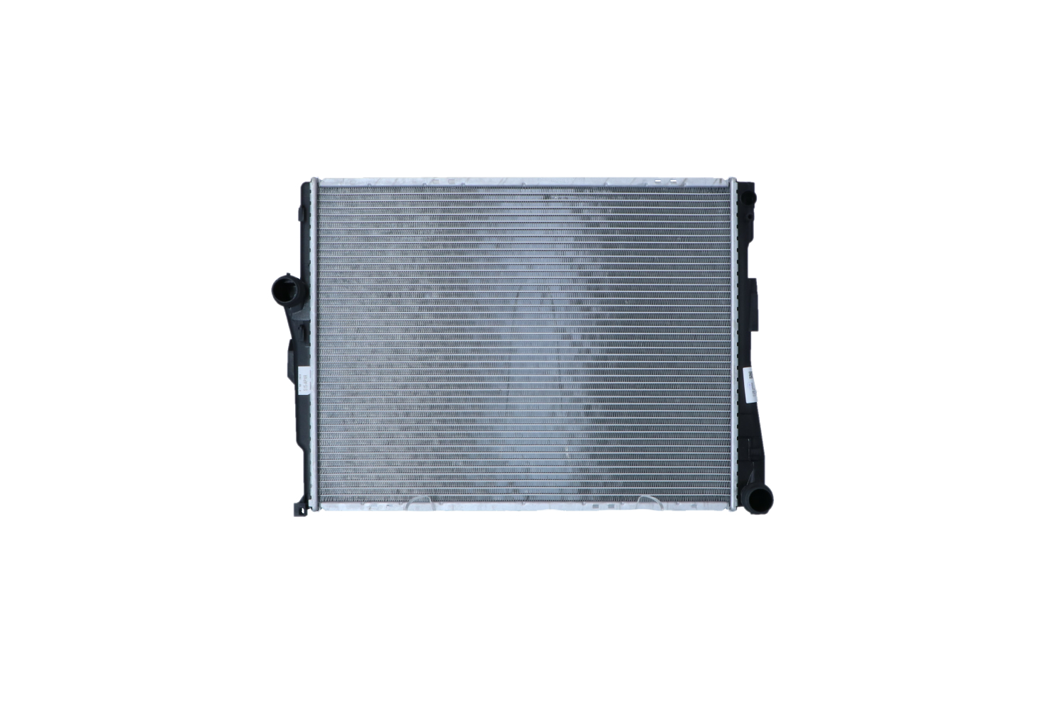 NRF EASY FIT 51582 Engine radiator Aluminium, 580 x 449 x 20 mm, with mounting parts, Brazed cooling fins