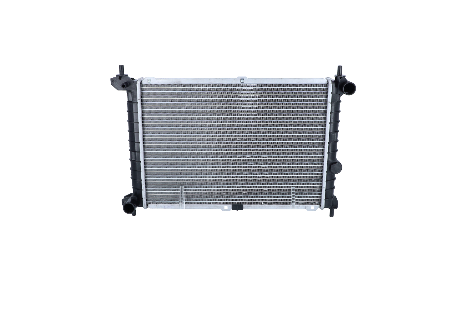 NRF 52142 Engine radiator Aluminium, 500 x 346 x 42 mm, with mounting parts, Brazed cooling fins