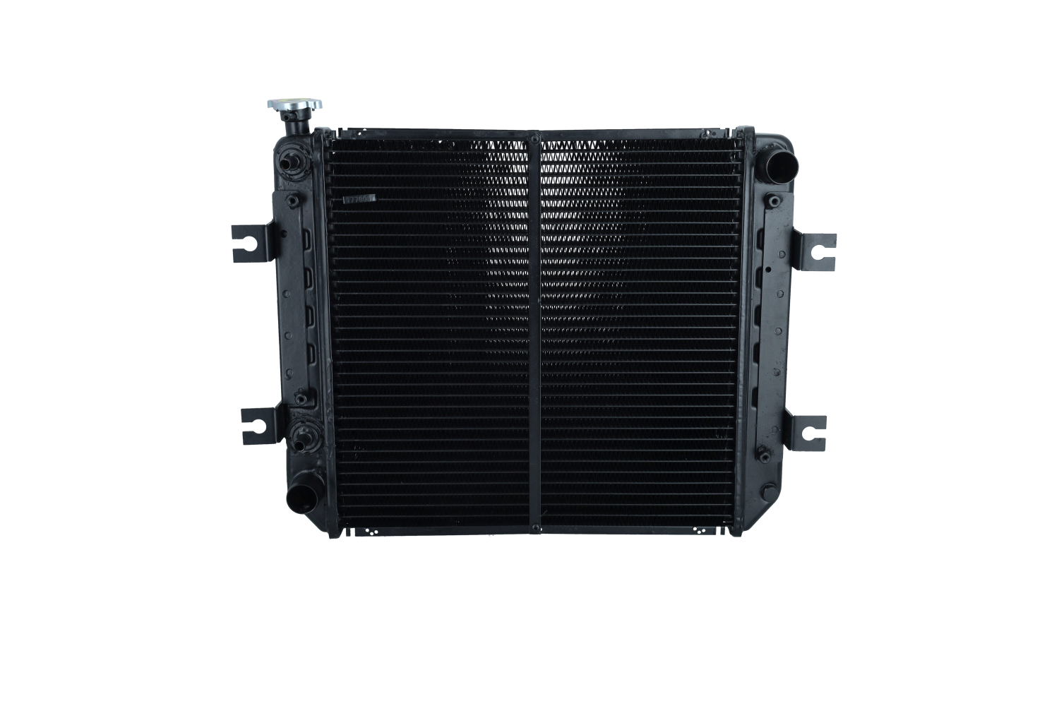 Pirkti 52240 NRF Varis, 450 x 445 x 50 mm, su dangteliu, Lituojamos plokštelės Radiatorius, variklio aušinimas 52240 nebrangu