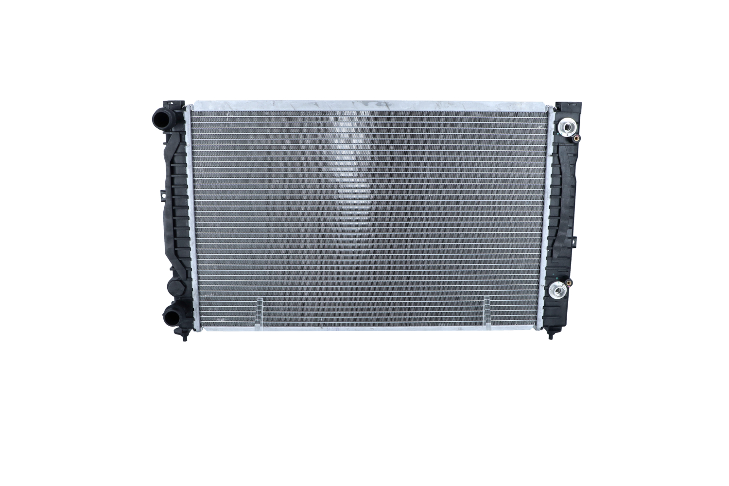 NRF EASY FIT 529504 Engine radiator Aluminium, 632 x 395 x 34 mm, with seal ring, Brazed cooling fins