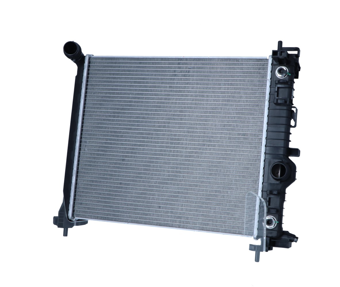 NRF 53008 Engine radiator Aluminium, 470 x 430 x 26 mm, Brazed cooling fins