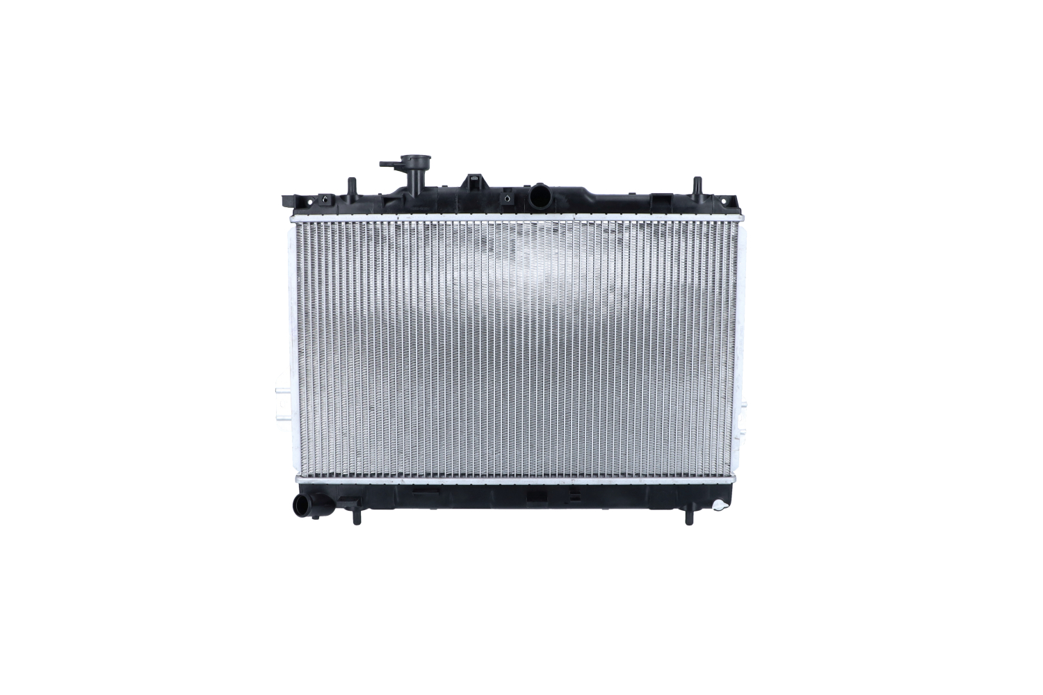 NRF 53362 Engine radiator Aluminium, 608 x 360 x 26 mm, Brazed cooling fins