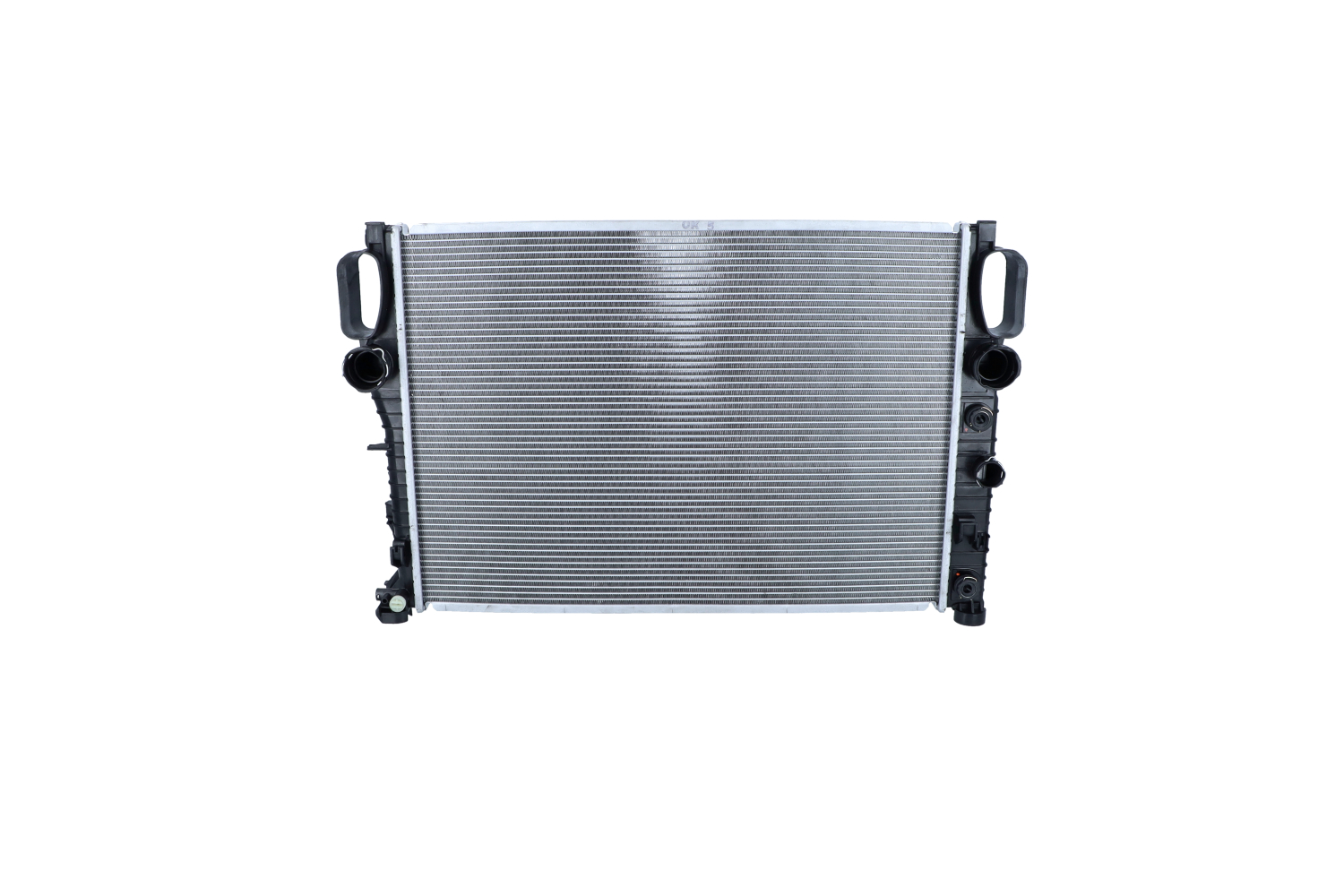 NRF EASY FIT 53423 Engine radiator Aluminium, 640 x 451 x 24 mm, with seal ring, Brazed cooling fins