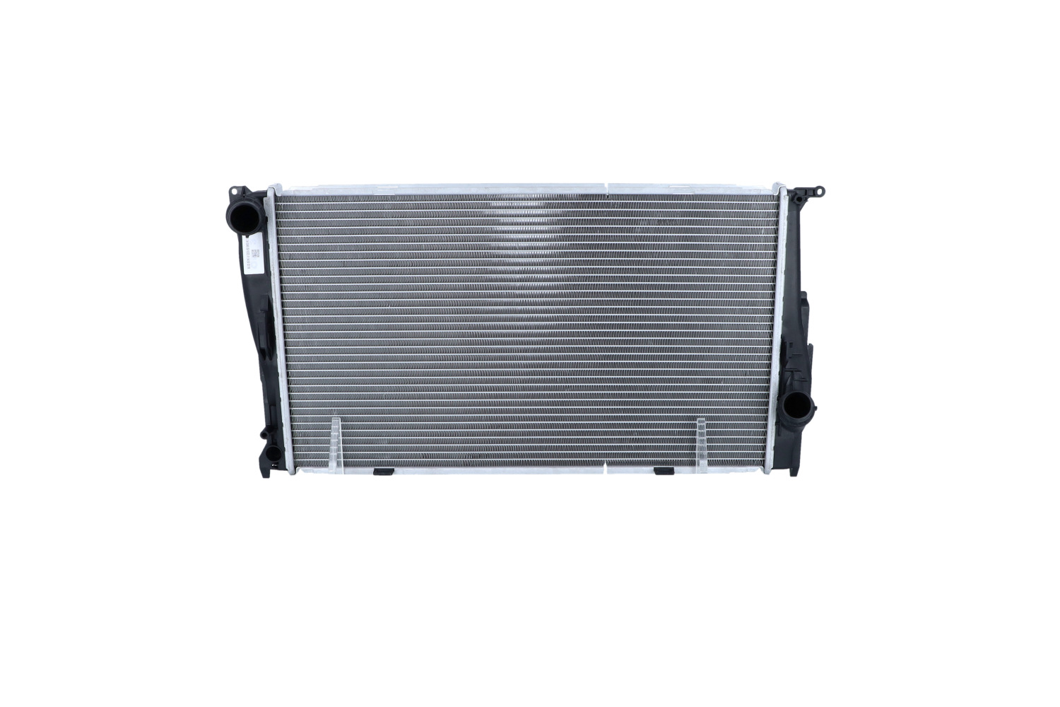 NRF EASY FIT 53472 Engine radiator Aluminium, 600 x 345 x 33 mm, with mounting parts, Brazed cooling fins