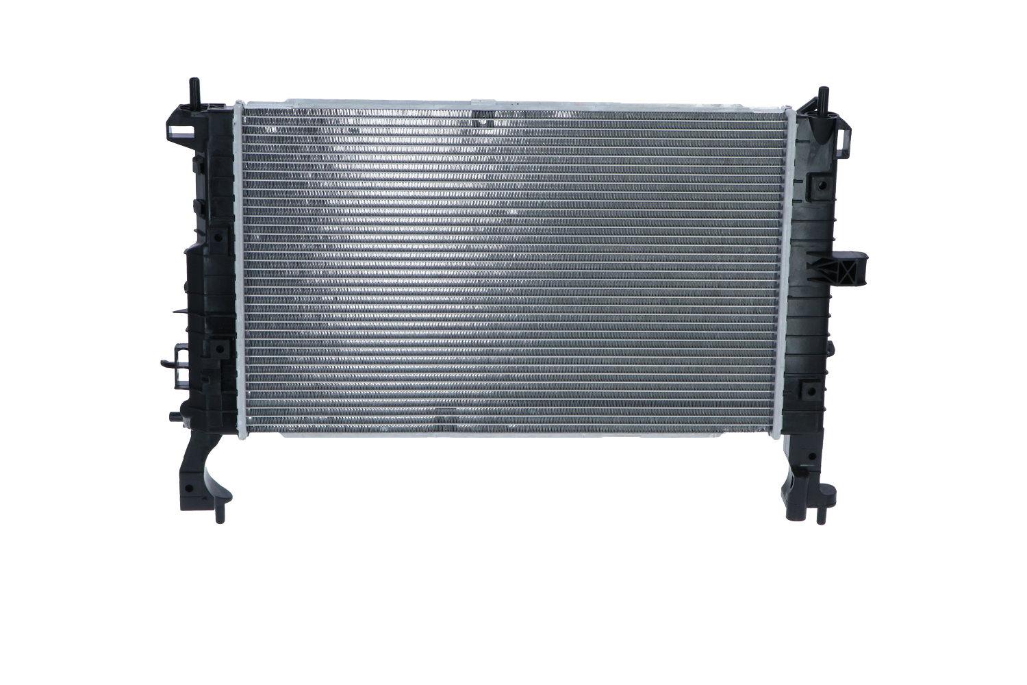 NRF 53475 Engine radiator Aluminium, 600 x 358 x 32 mm, Brazed cooling fins