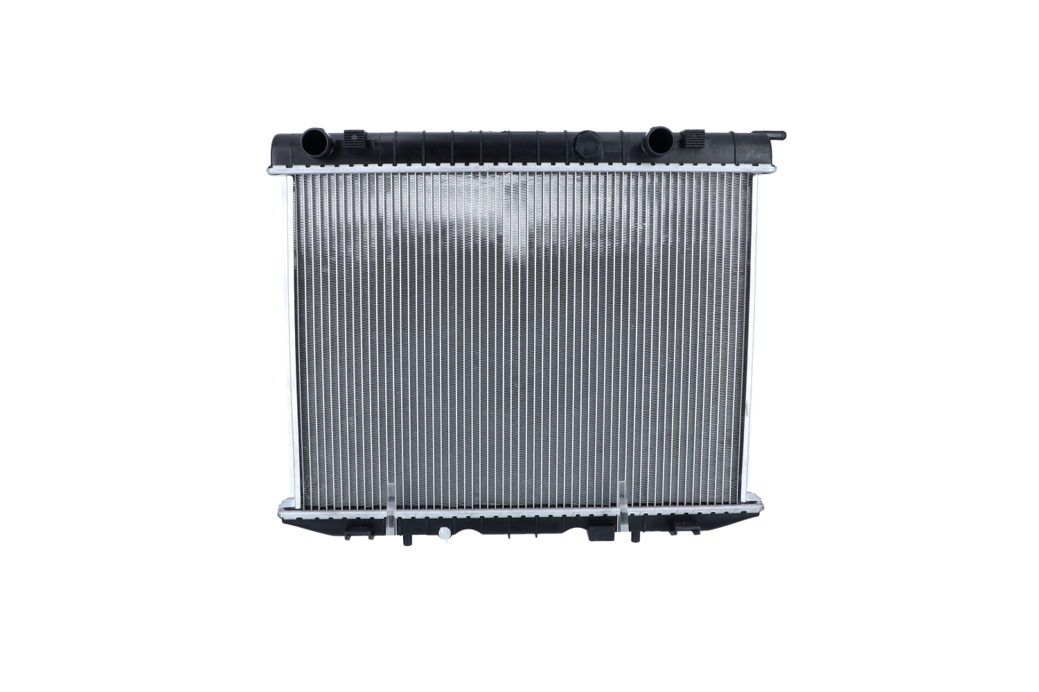 NRF 53940 Engine radiator Aluminium, 584 x 423 x 34 mm, with mounting parts, Brazed cooling fins
