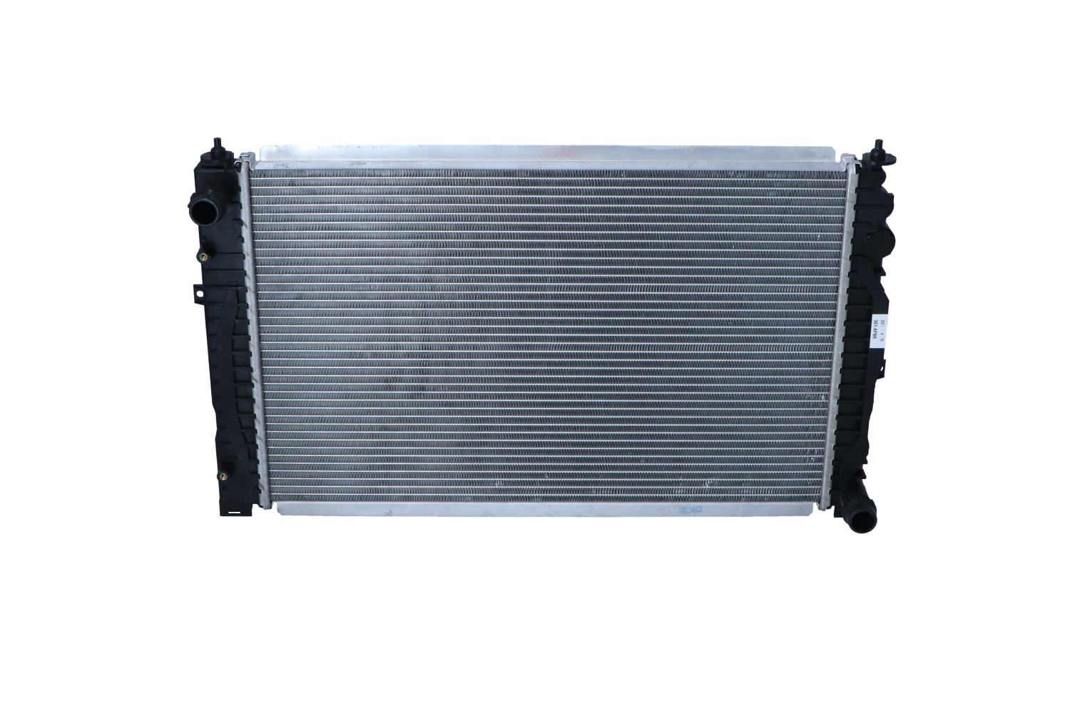 NRF EASY FIT 539504 Engine radiator Aluminium, 632 x 398 x 32 mm, with seal ring, Brazed cooling fins