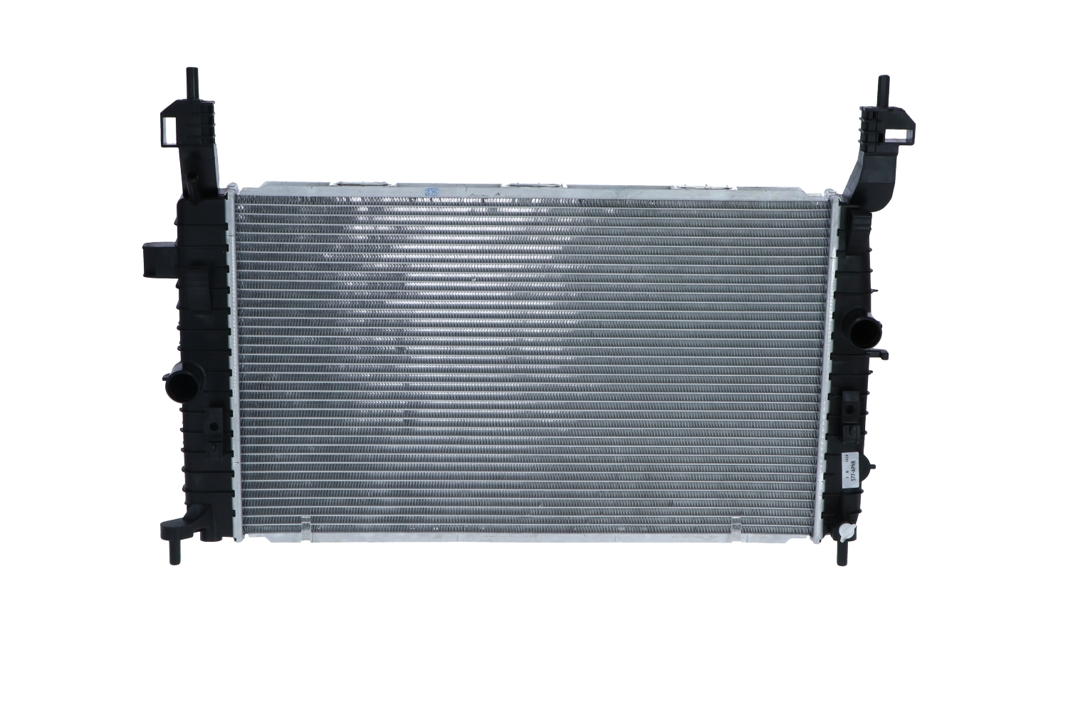 NRF 55317 Engine radiator Aluminium, 607 x 366 x 29 mm, with mounting parts, Brazed cooling fins