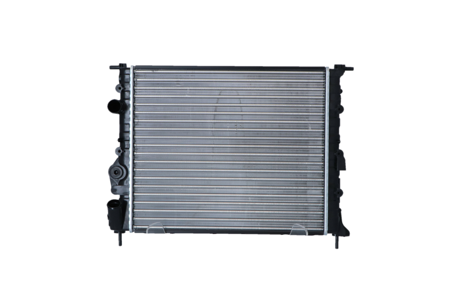 NRF 58023 Engine radiator Aluminium, 430 x 378 x 23 mm, Mechanically jointed cooling fins