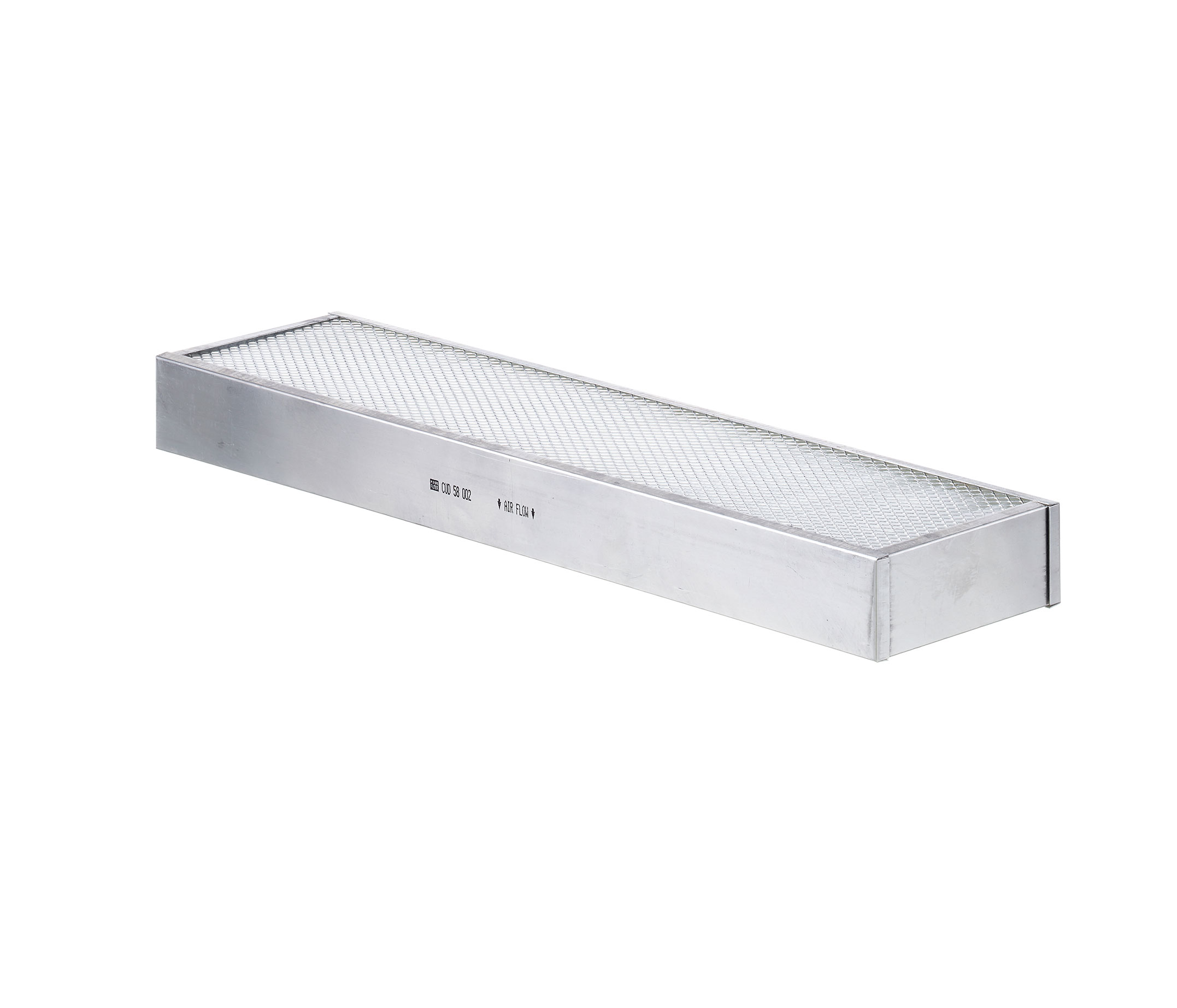 Pirkt CUD 58 002 MANN-FILTER Daļiņu filtrs, 580 mm x 150 mm x 56 mm Platums: 150mm, Augstums: 56mm, Garums: 580mm Filtrs, Salona telpas gaiss CUD 58 002 lēti