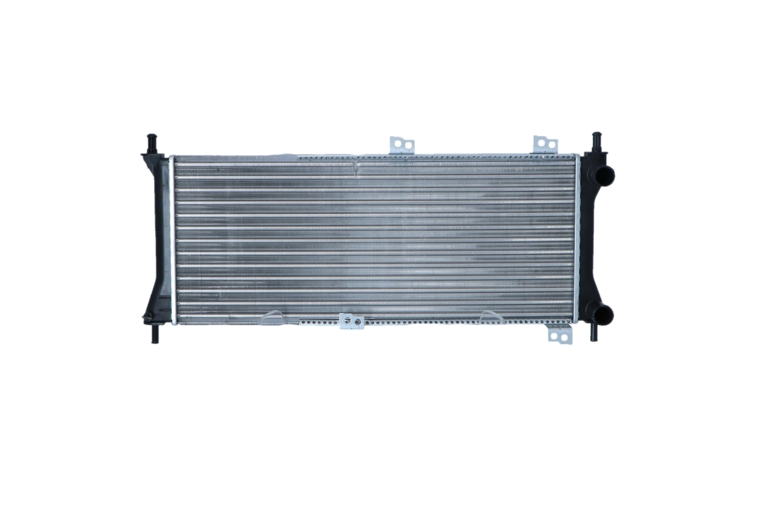 NRF 58225 Engine radiator Aluminium, 580 x 250 x 24 mm, Mechanically jointed cooling fins