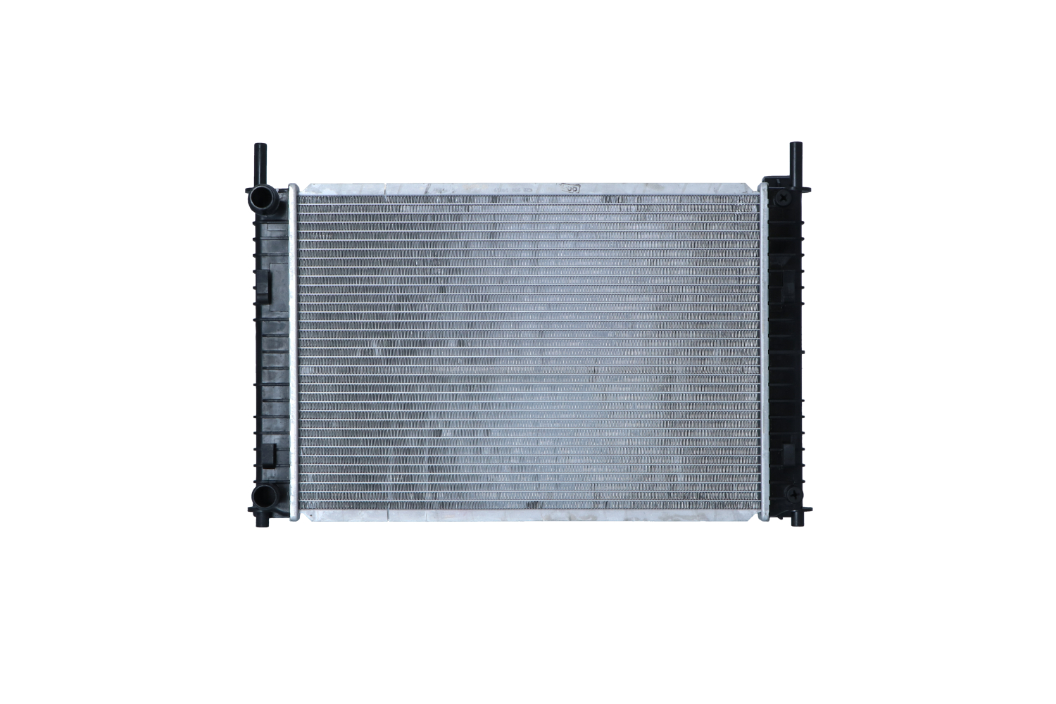 NRF EASY FIT 58276 Engine radiator Aluminium, 500 x 338 x 17 mm, with mounting parts, Brazed cooling fins