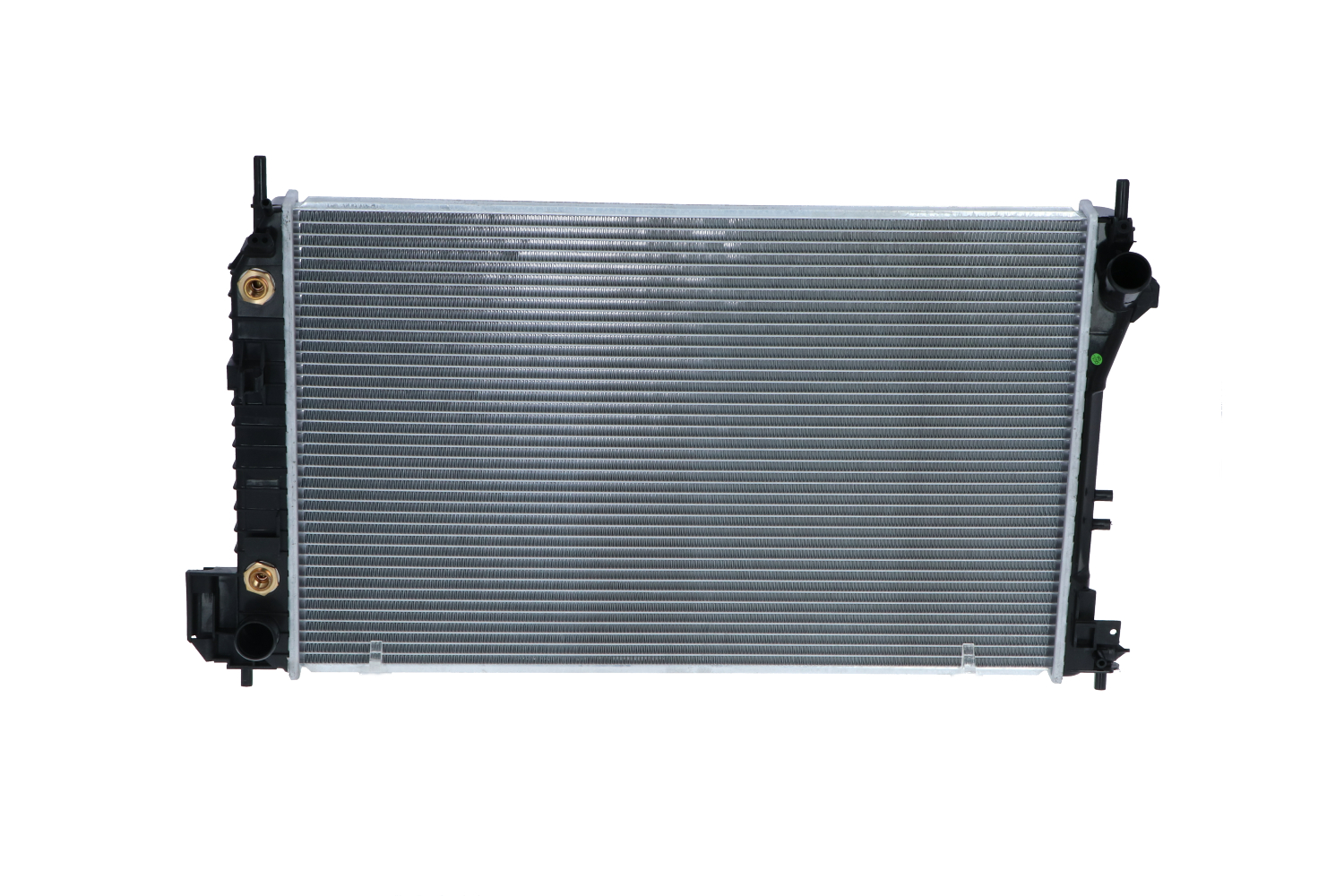 NRF 58294 Engine radiator Aluminium, 650 x 398 x 26 mm, with seal ring, Brazed cooling fins