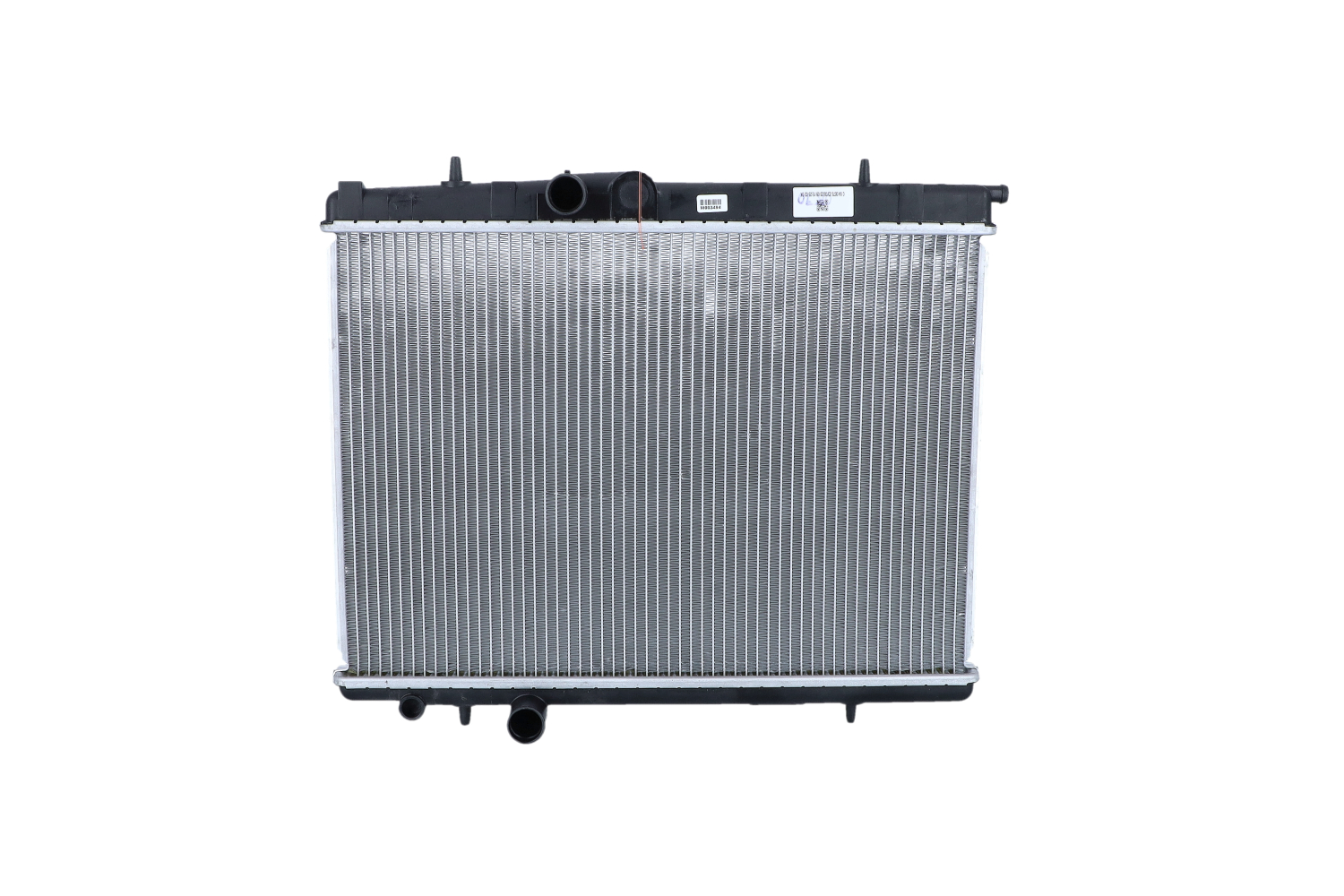 NRF EASY FIT 58299 Engine radiator Aluminium, 563 x 379 x 18 mm, with mounting parts, Brazed cooling fins