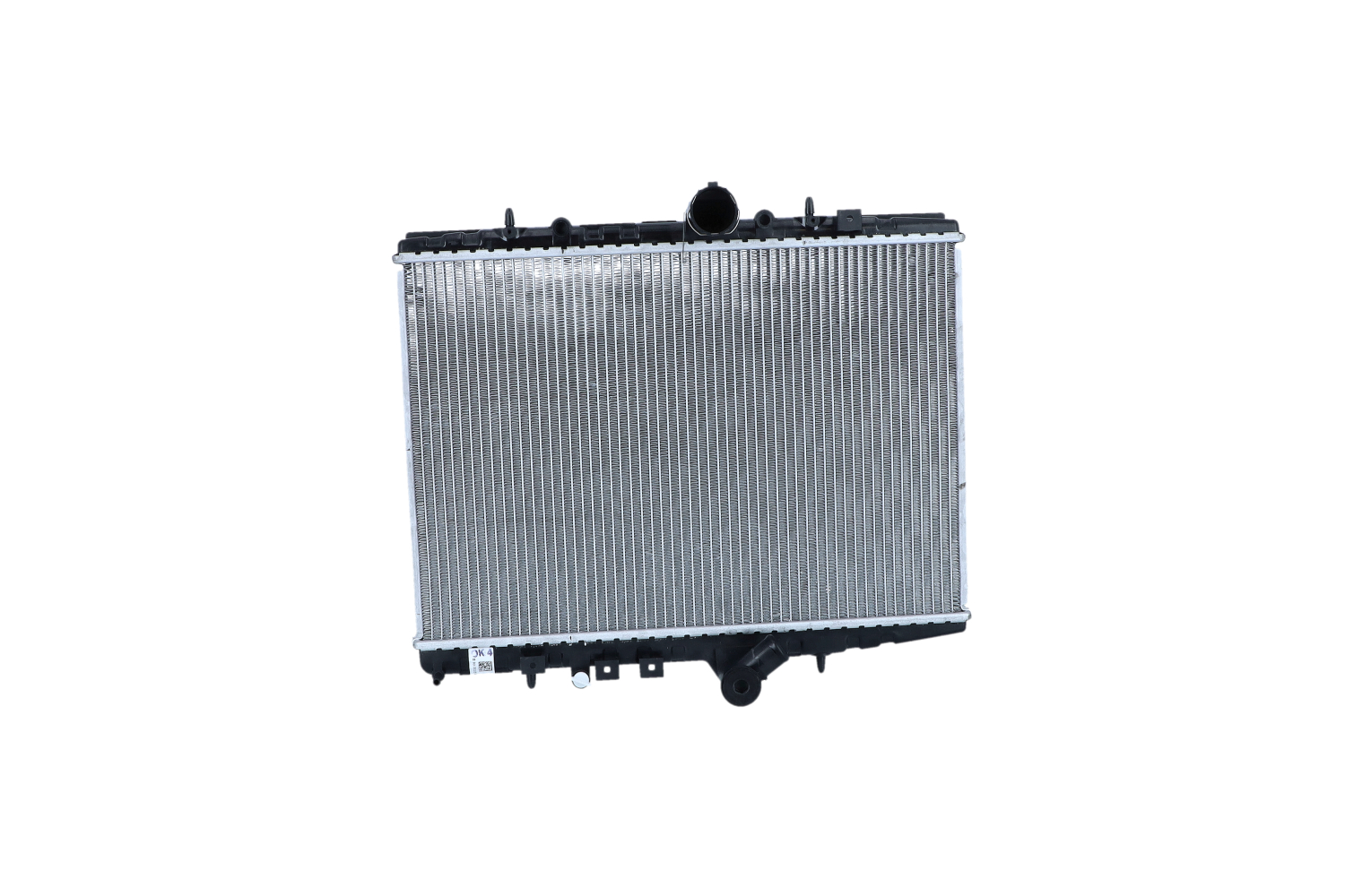NRF EASY FIT 58351 Engine radiator Aluminium, 554 x 380 x 34 mm, with seal ring, Brazed cooling fins