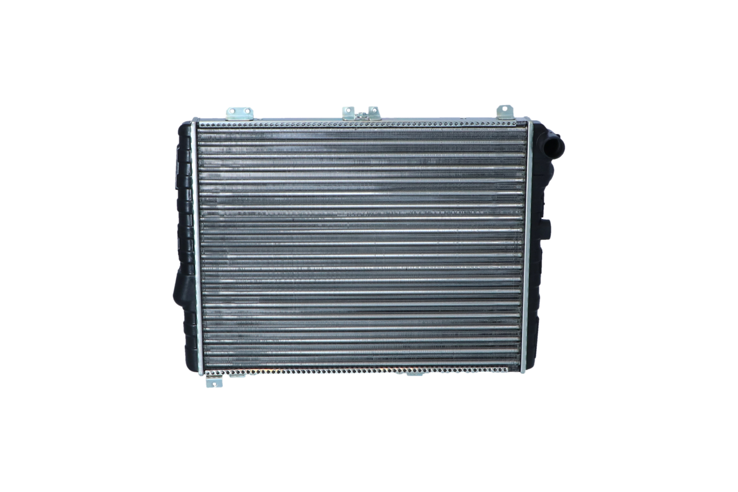 NRF 58579 Engine radiator Aluminium, 470 x 378 x 34 mm, Mechanically jointed cooling fins