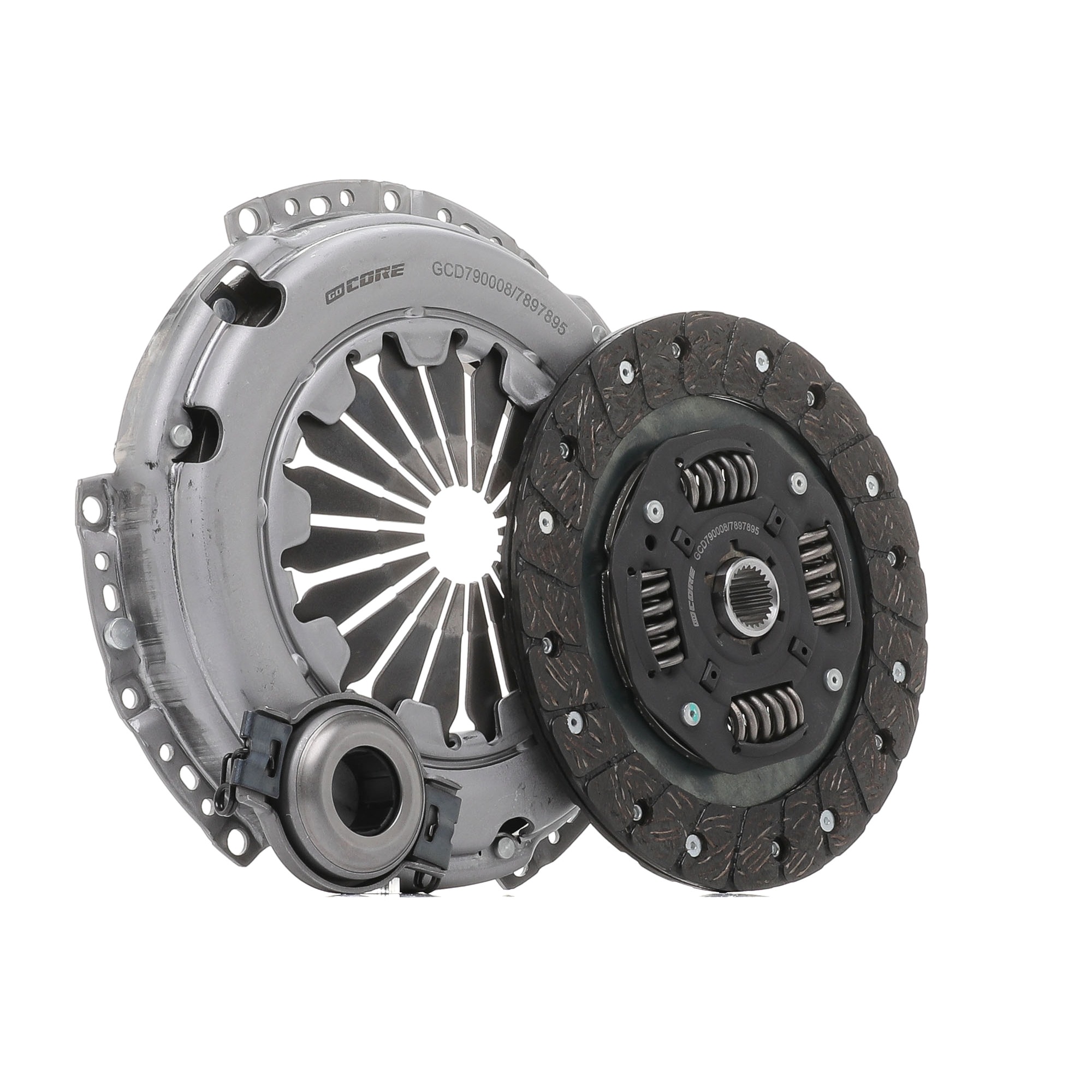goCORE GCD790008 Kit de embrague con cojinete de desembrague, 190mm