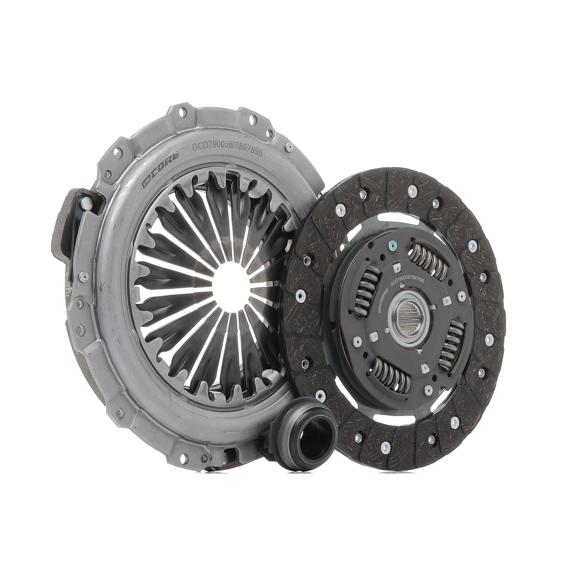 goCORE GCD790038 Clutch kit with clutch release bearing, 215mm
