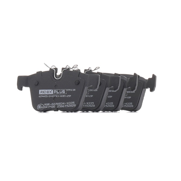 RIDEX <span>PLUS</span> Brake pad set 402B1125P