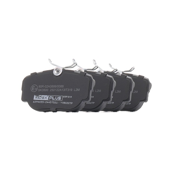 RIDEX <span>PLUS</span> Brake pad set 402B0227P
