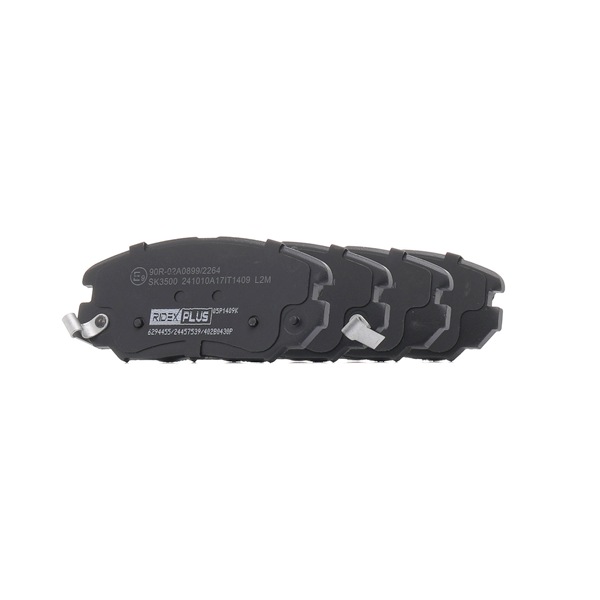 RIDEX <span>PLUS</span> Brake pad set 402B0430P