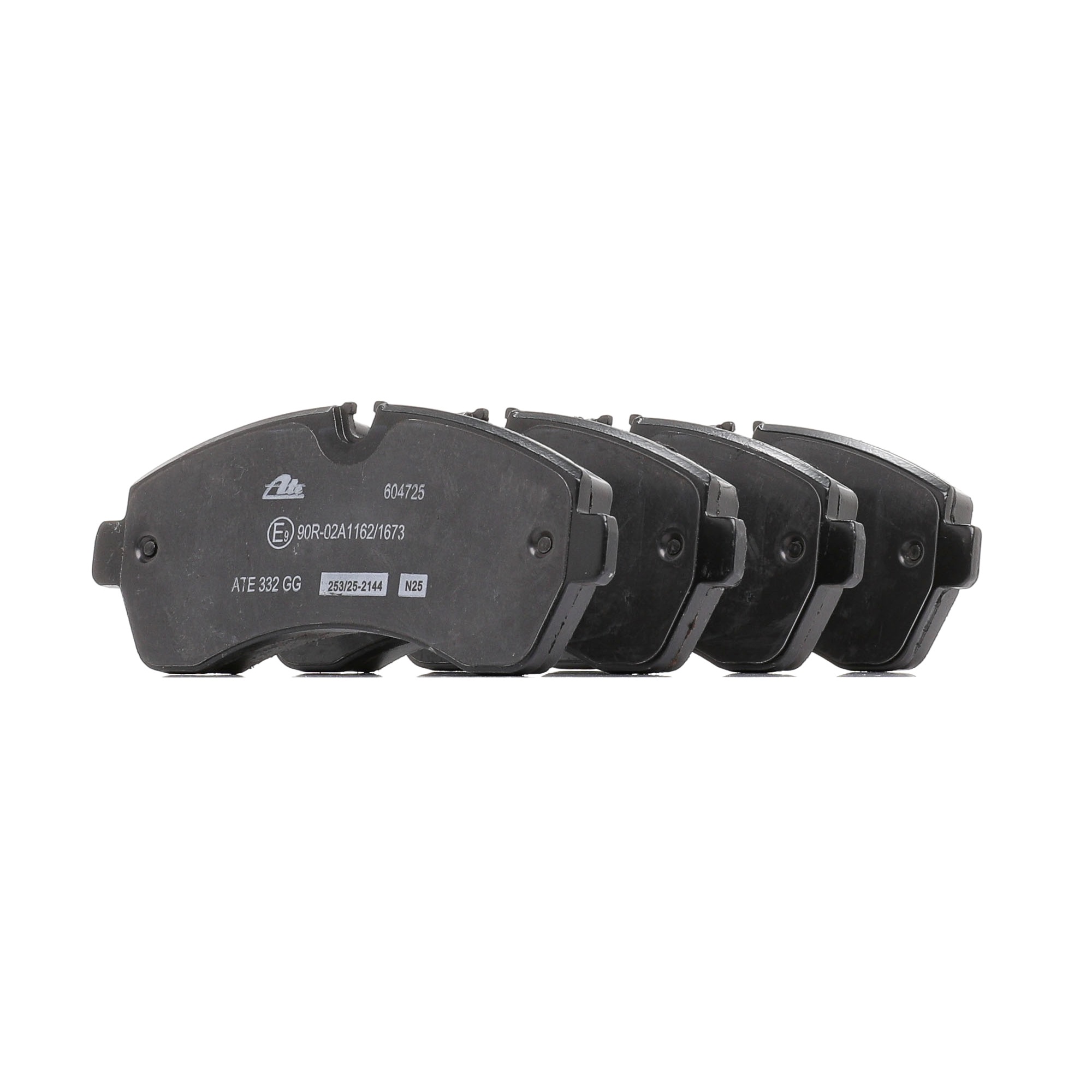 604725 13.0460-4725.2 Brake pad set ATE JZW 698 151 AA AUDI