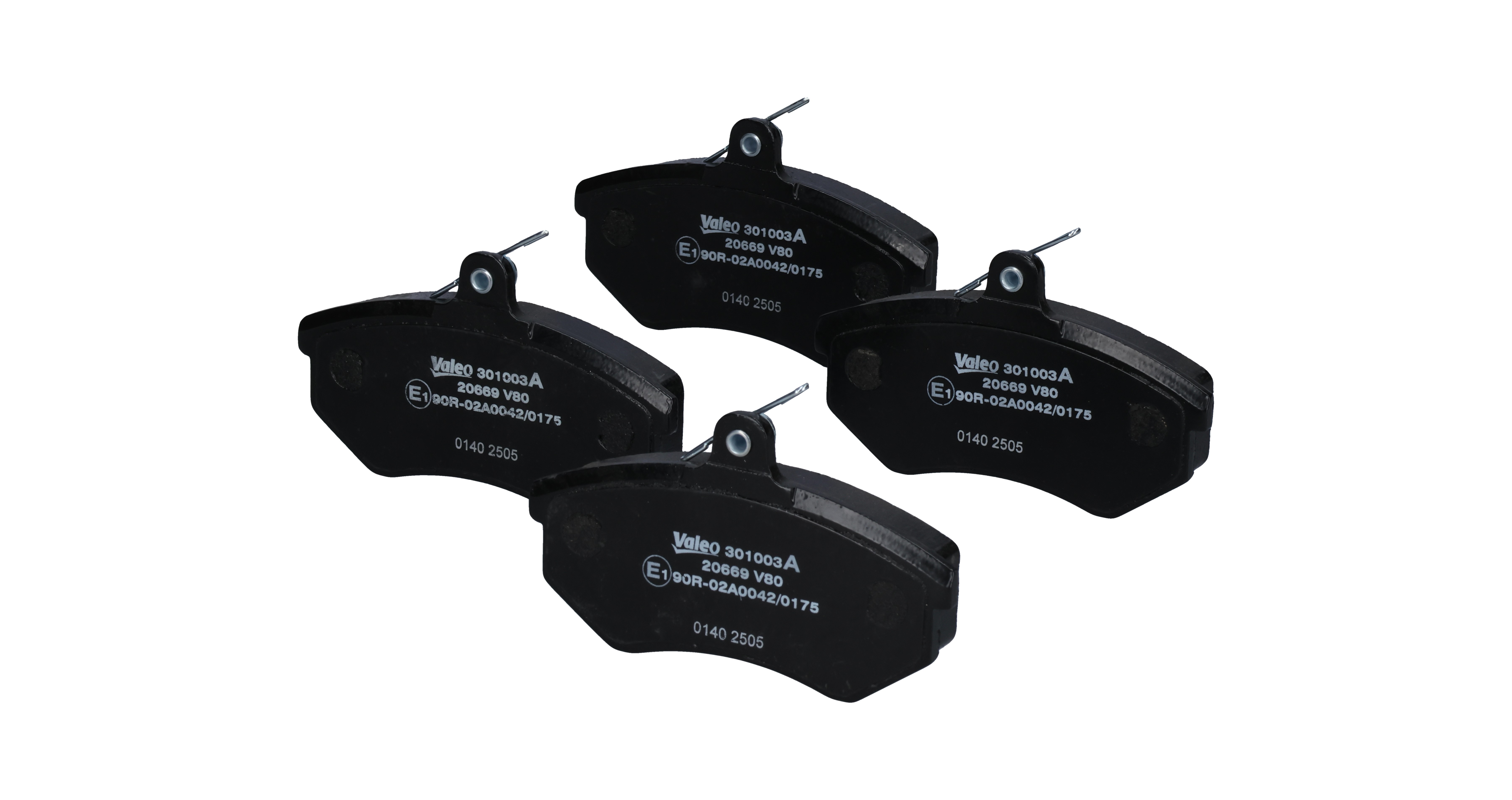 VALEO 301003A Bromsklossar AUDI 100 C3 Avant (44, 44Q) 2.4 D 82 hk Diesel 1989 pris