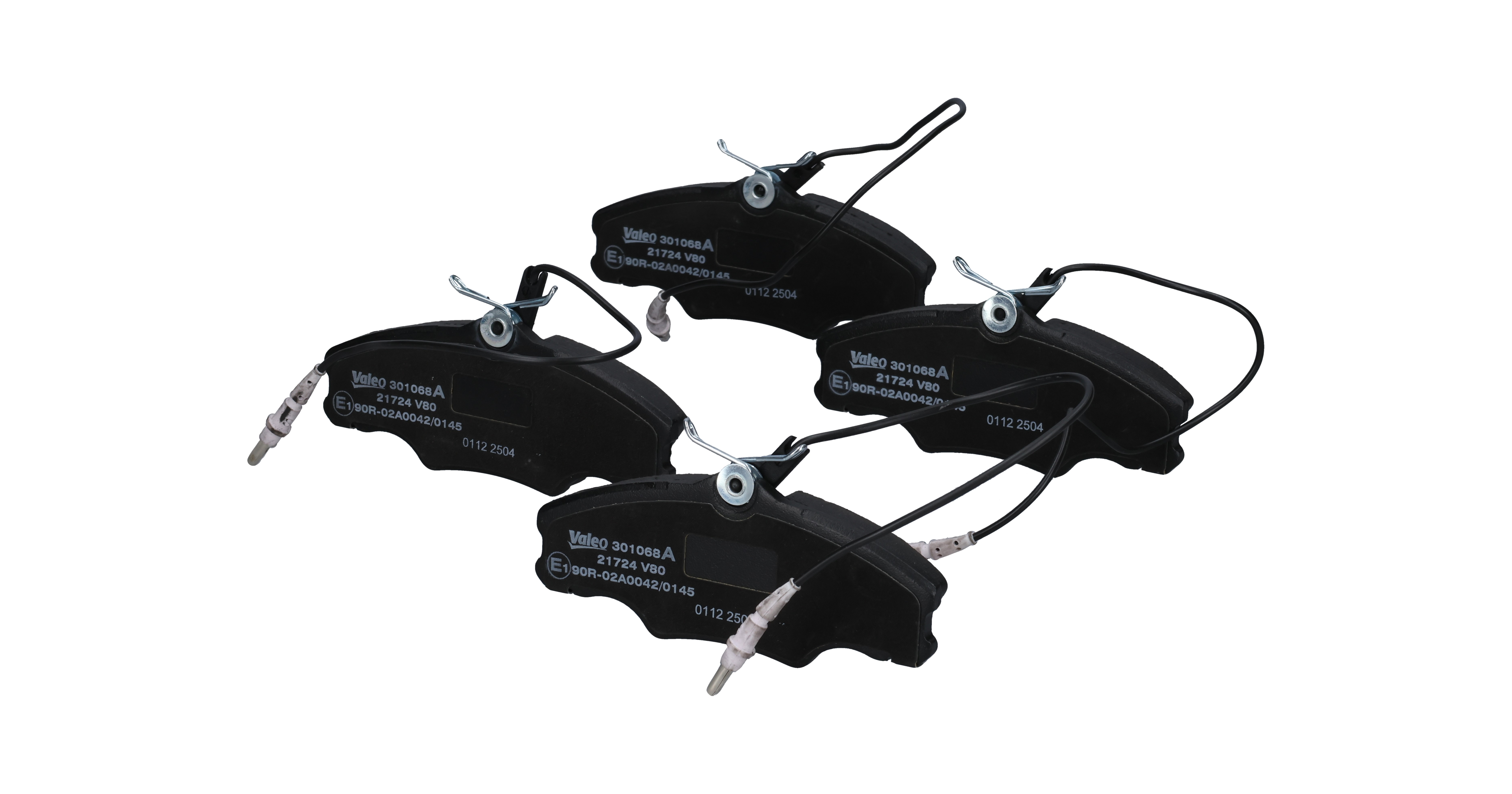 VALEO Front Axle, incl. wear warning contact Height: 53mm, Width: 131mm, Thickness: 18mm Brake pads 301068A buy