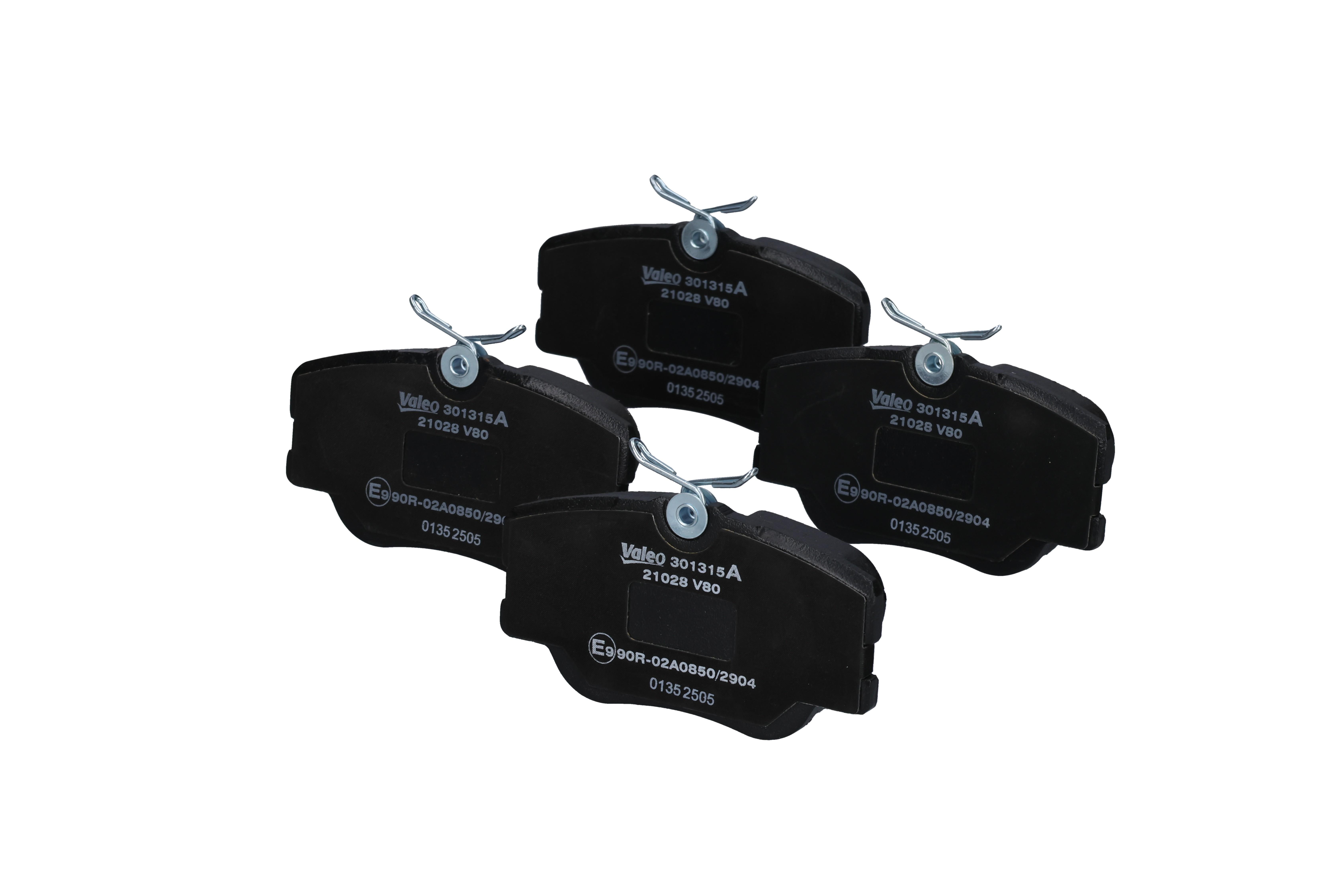 VALEO 301315A Bremsbeläge Mercedes-Benz W124 300 E-24 3.0 220 PS Benzin 1988