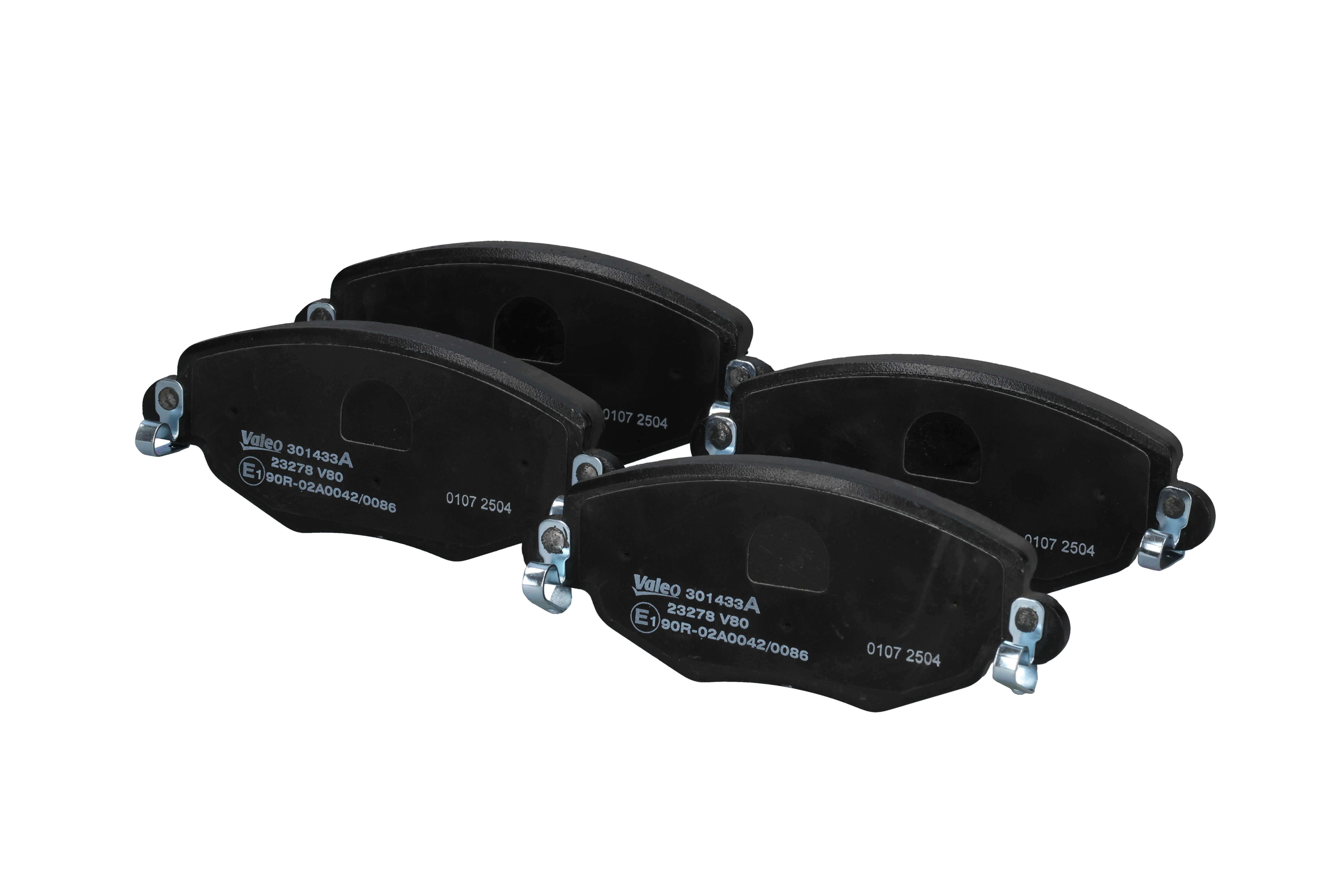 VALEO Front Axle, excl. wear warning contact Height: 60,5mm, Width: 149,1mm, Thickness: 18,3mm Brake pads 301433A buy