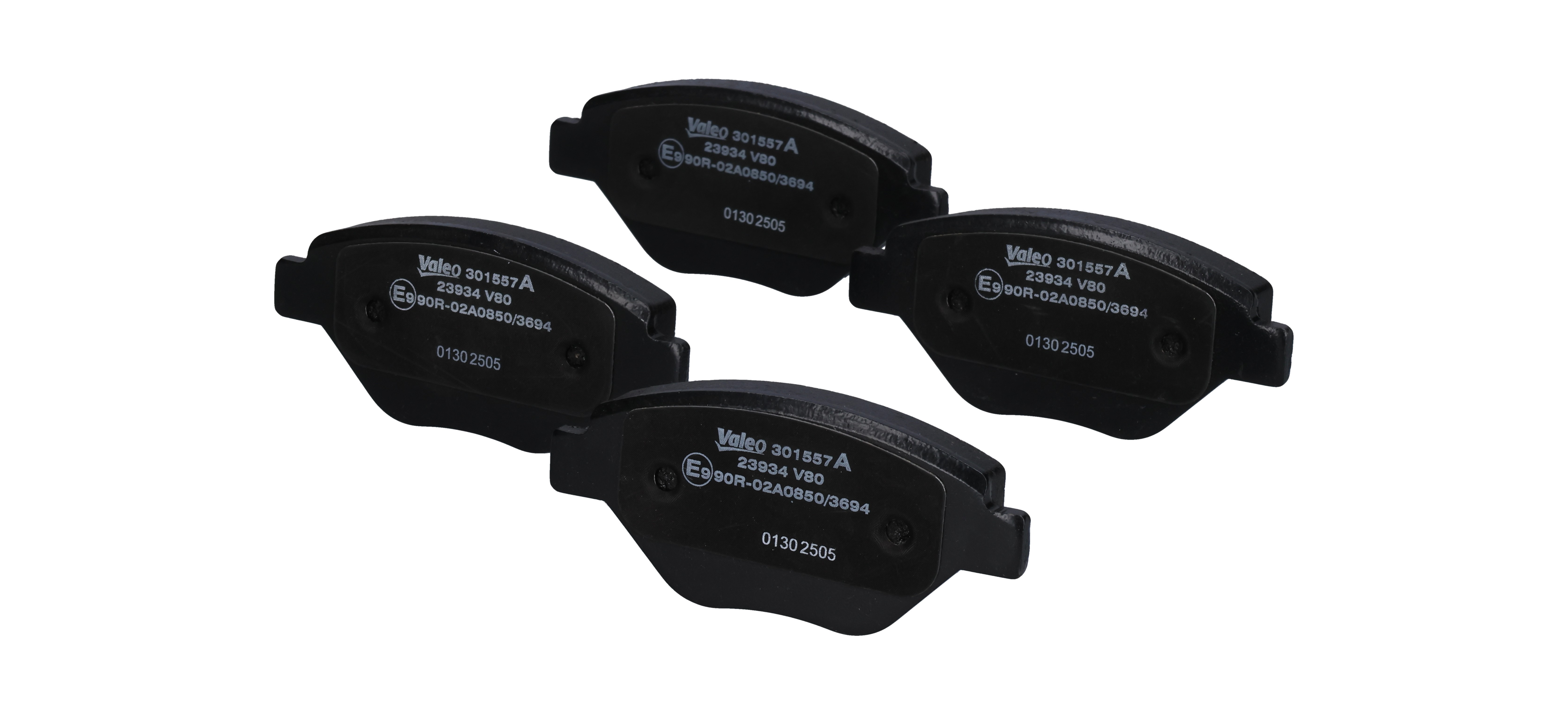 301557A Zavorne ploščice VALEO 77 01 207 673 MERCEDES-BENZ