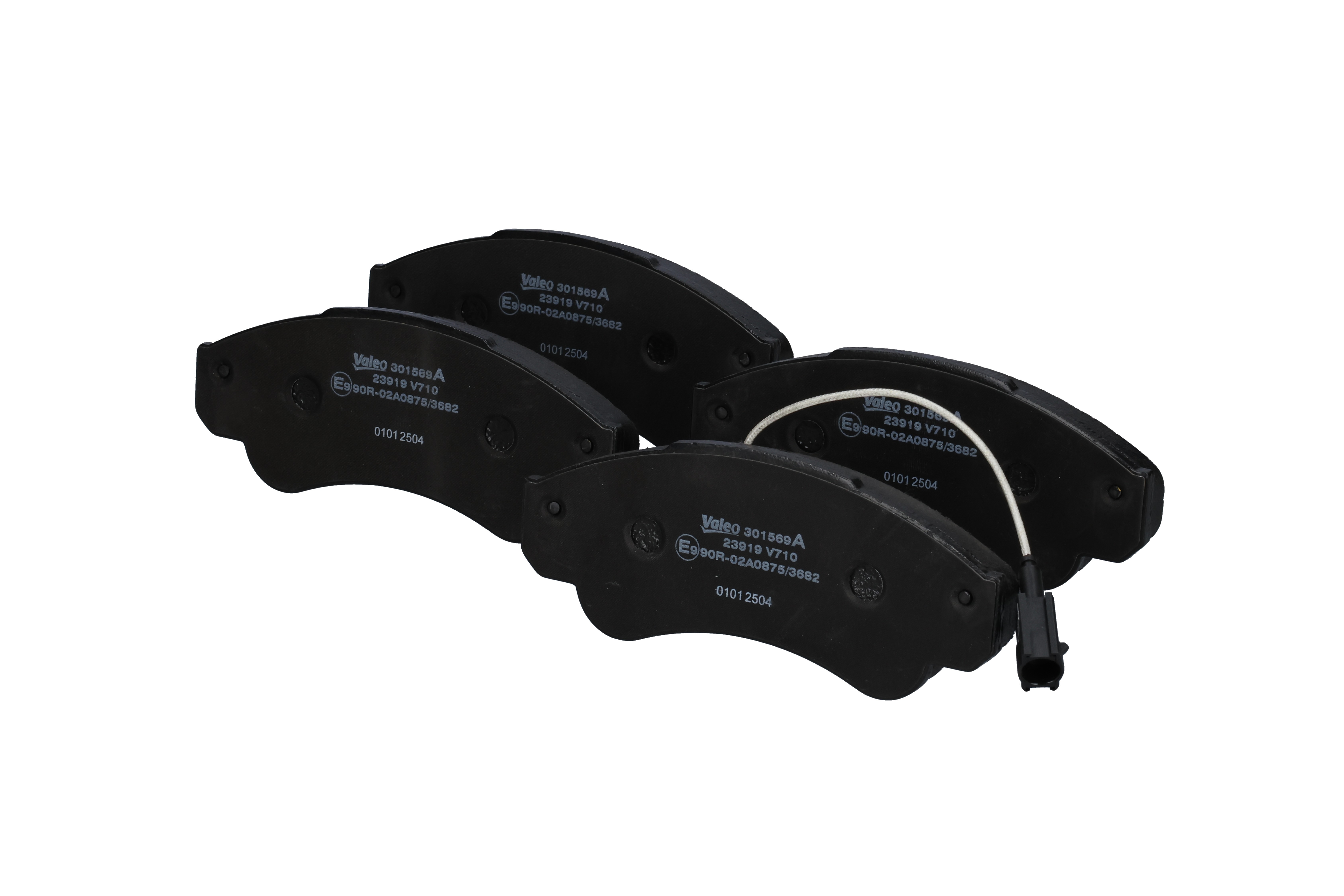 301569A Plaquettes de frein VALEO 71770070 FIAT