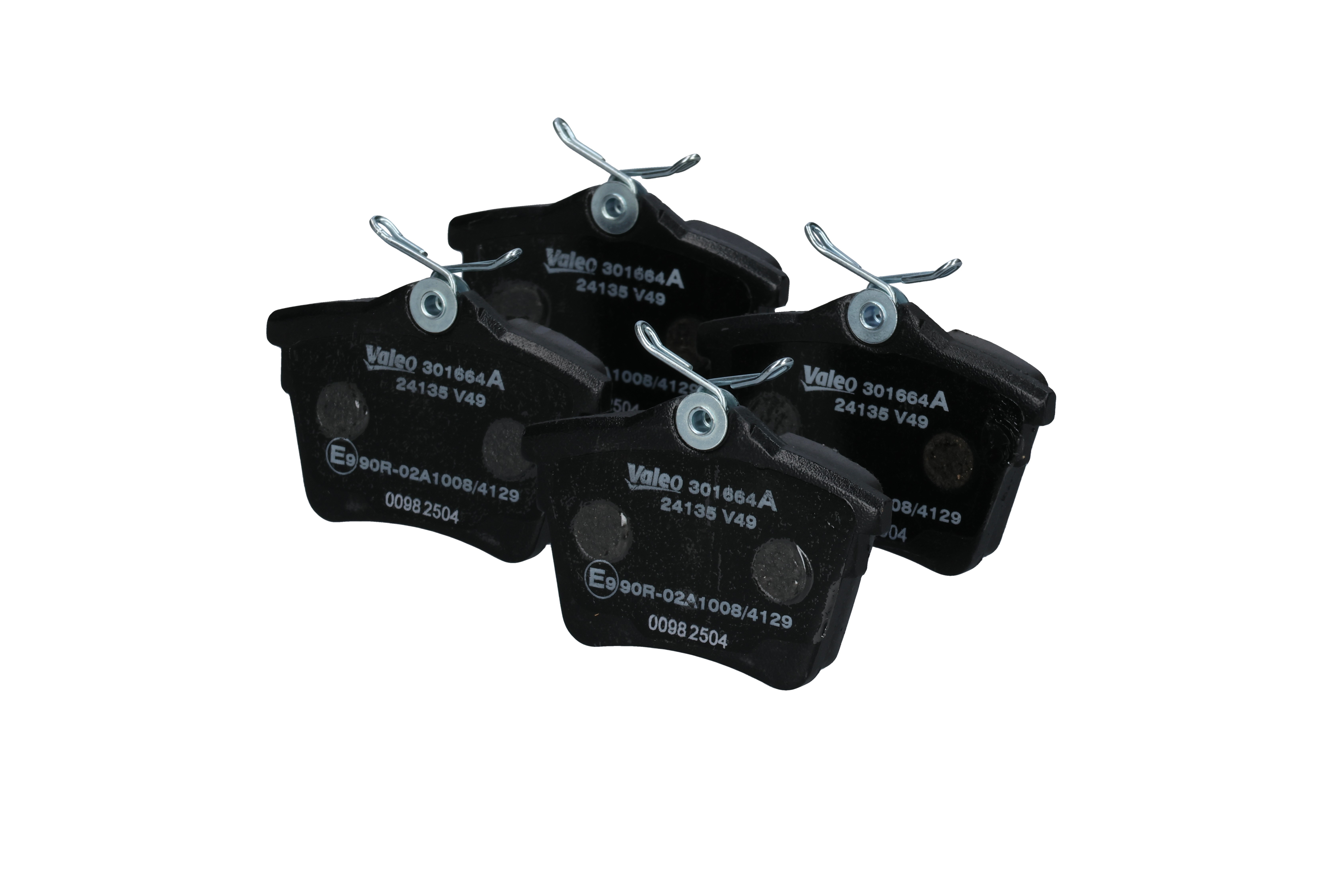 301664A Brake pad set VALEO 4254-21 FIAT