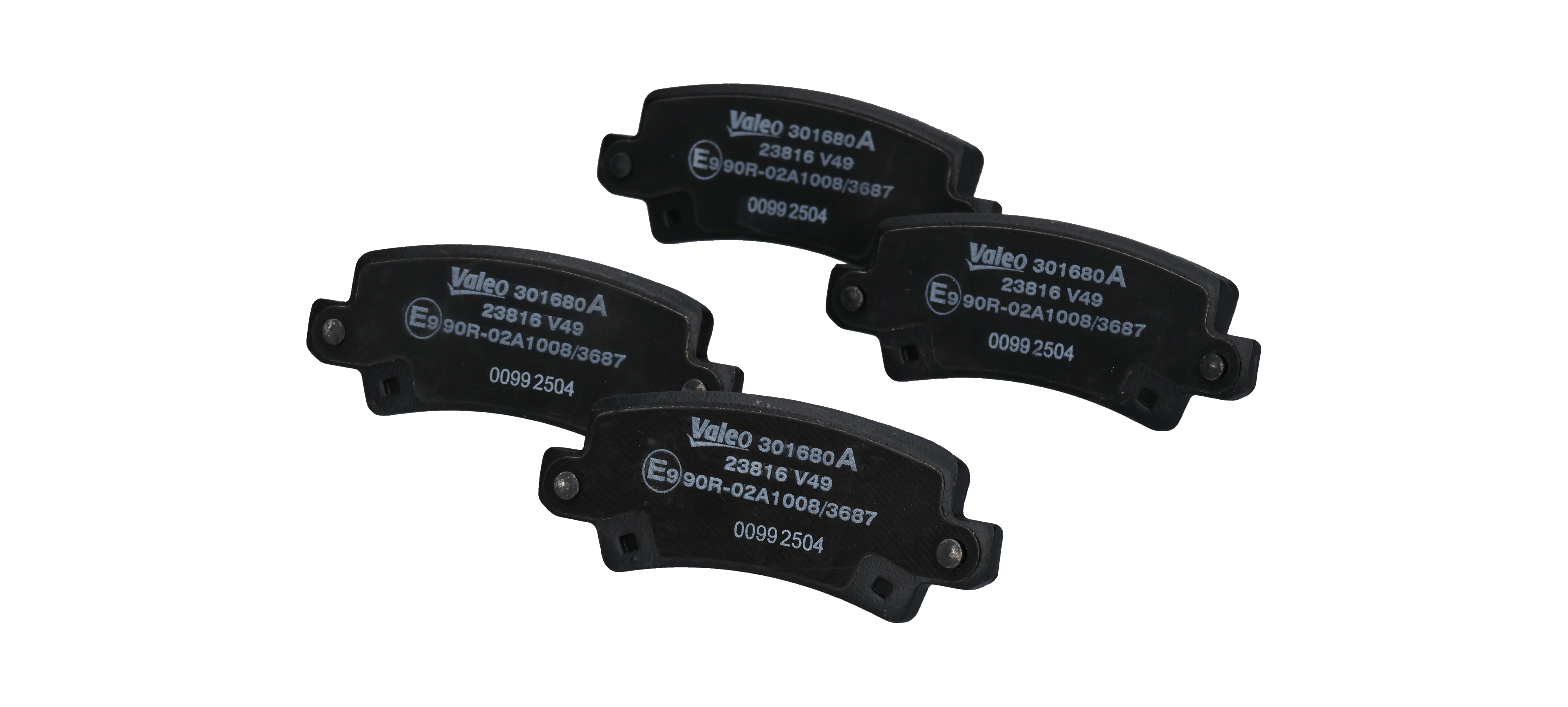 301680A Klocki hamulcowe VALEO 44660-2020 MITSUBISHI